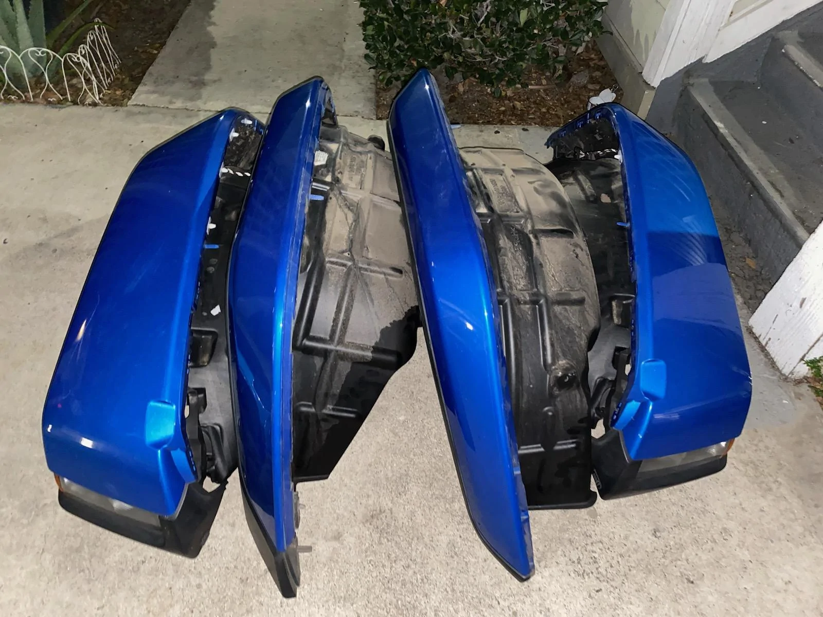 Jeep Gladiator Hydro blue painted fenders IMG_3687