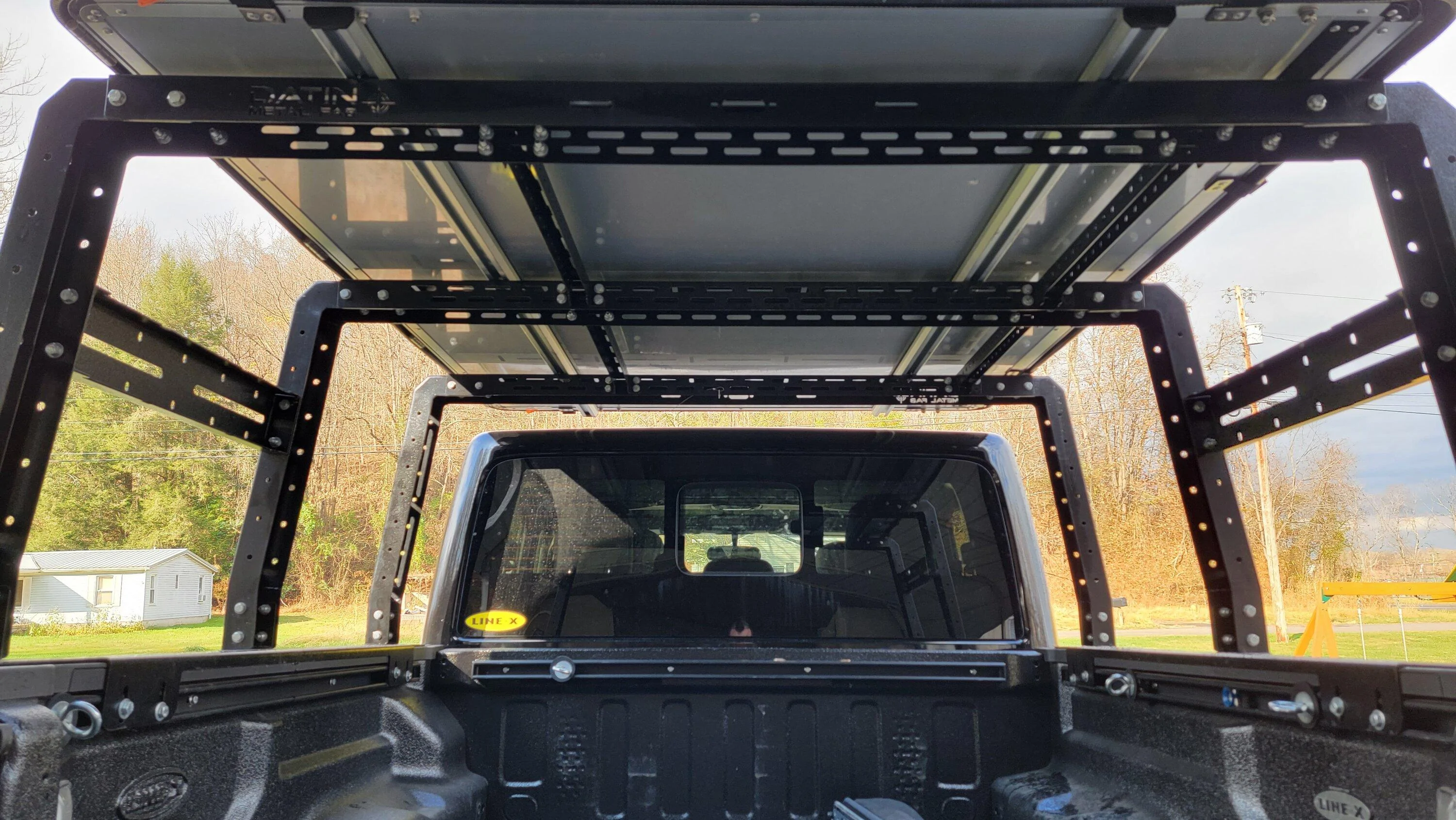 Jeep Gladiator Softopper and Datin Fabrications Rack bundle $1650 20221106_100714