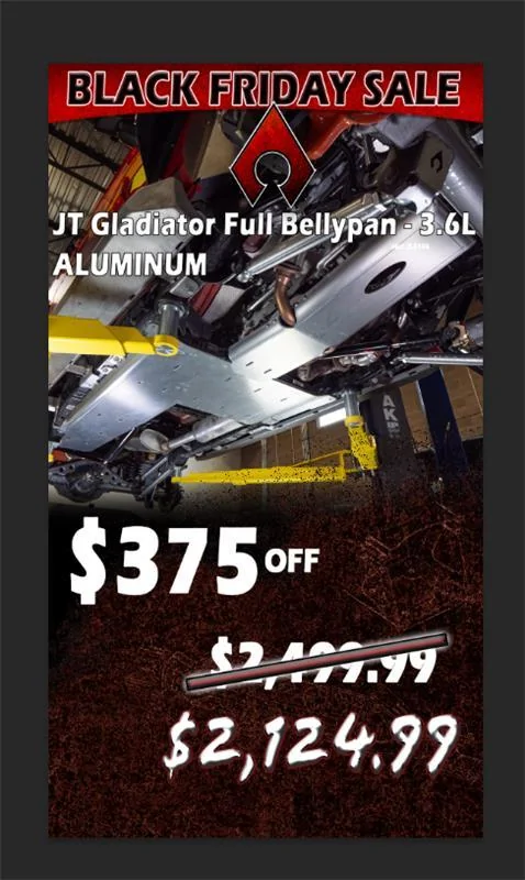 Jeep Gladiator Artec Industries Black Friday Sale  On Now until 11/27    Save Upto 50% select Items fa6153a5-d4cb-4f71-9308-aabe8db46e87