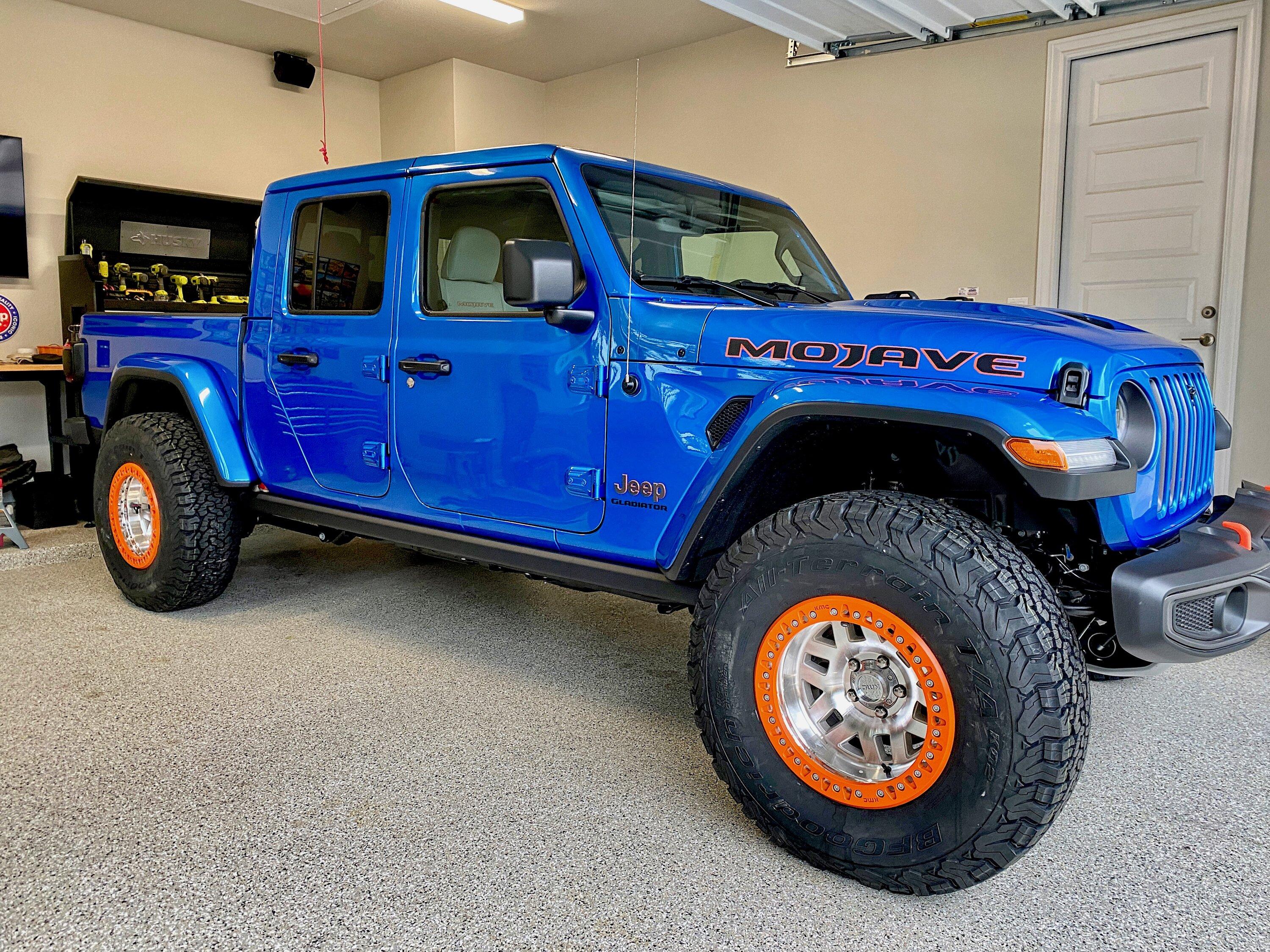 Jeep Gladiator The Blue Babe Build - 2021 HEMI 392 Swapped Mojave IMG_5988