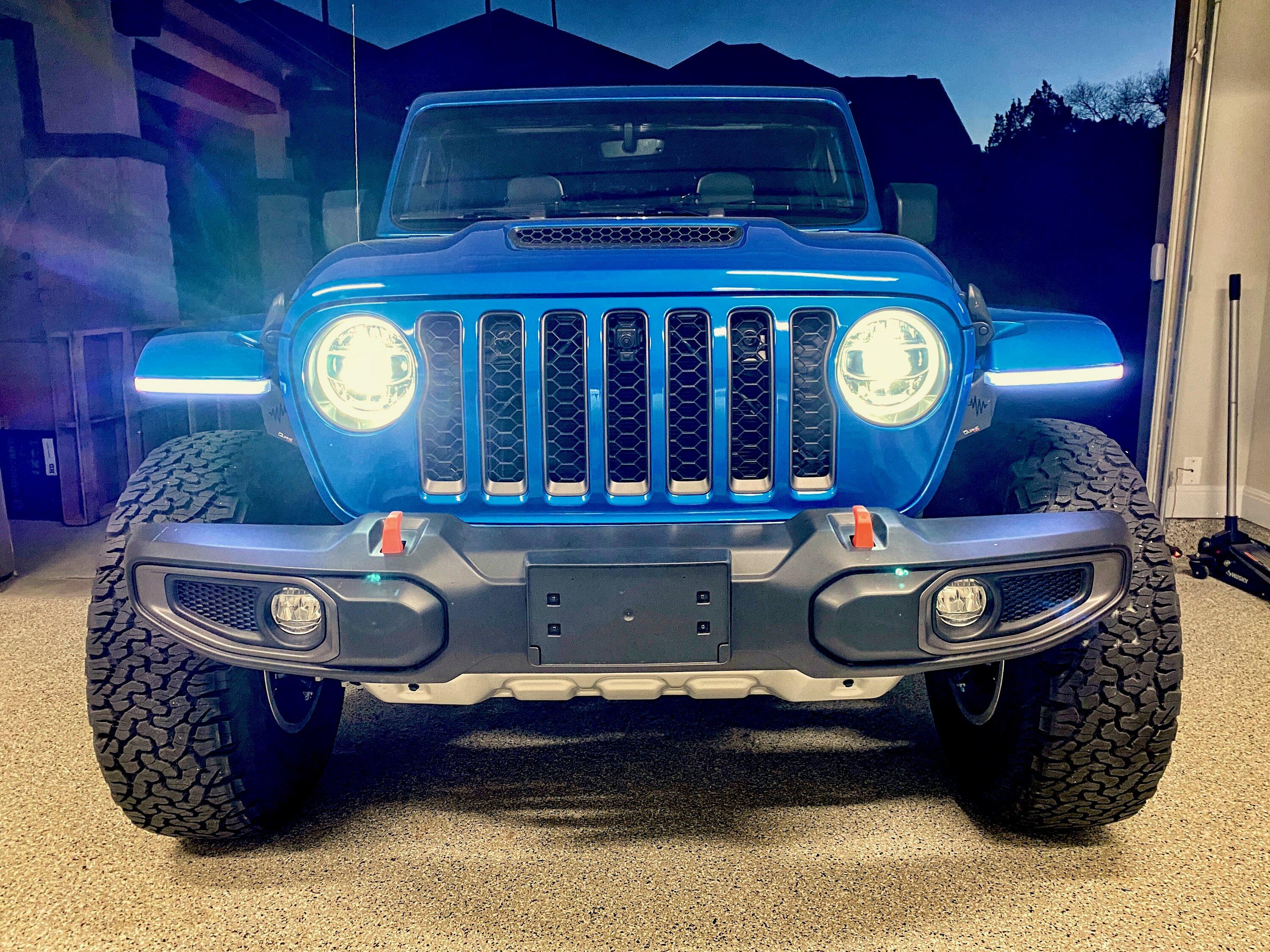 Jeep Gladiator The Blue Babe Build - 2021 HEMI 392 Swapped Mojave IMG_6205