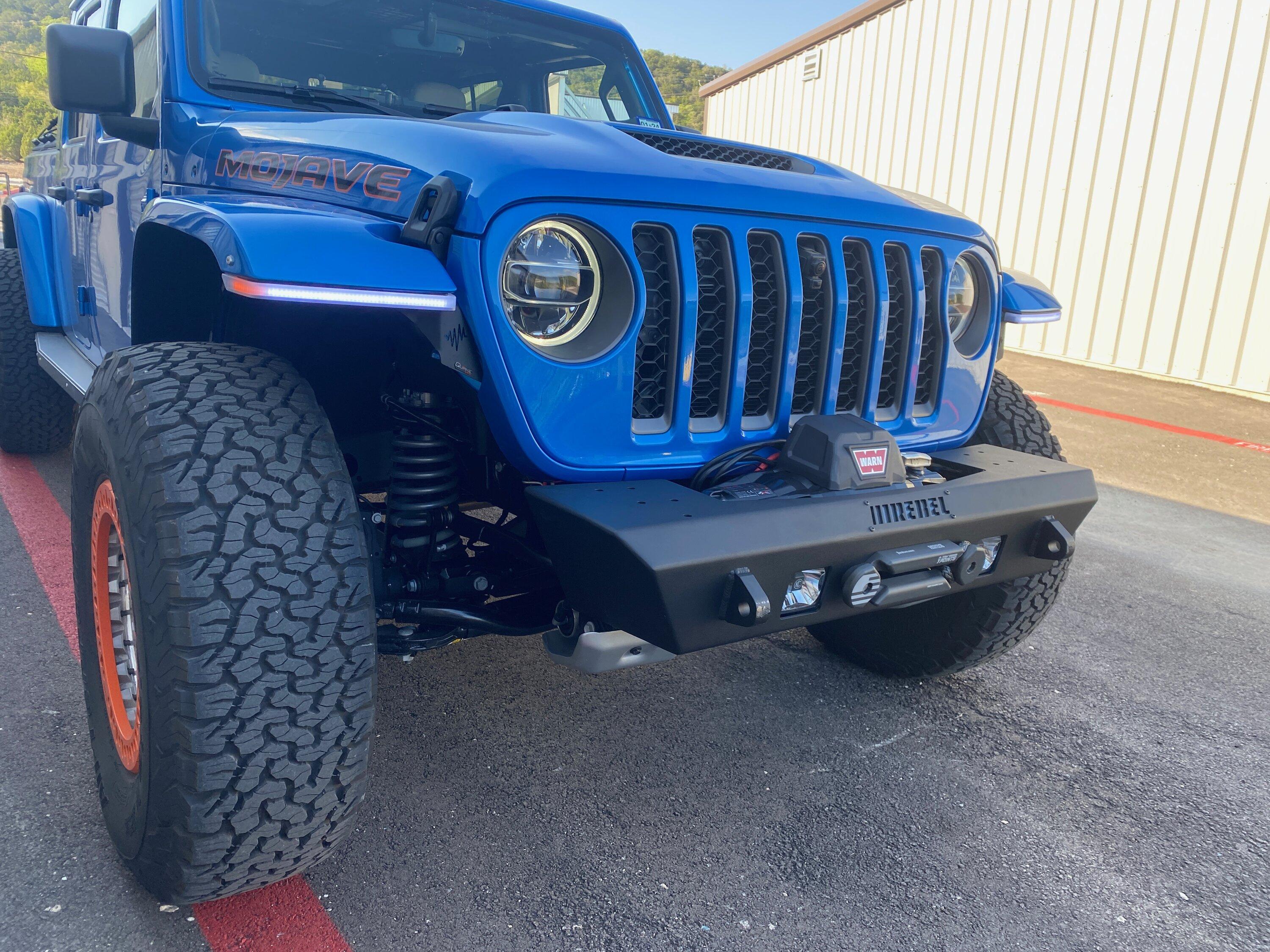 Jeep Gladiator The Blue Babe Build - 2021 HEMI 392 Swapped Mojave IMG_6821
