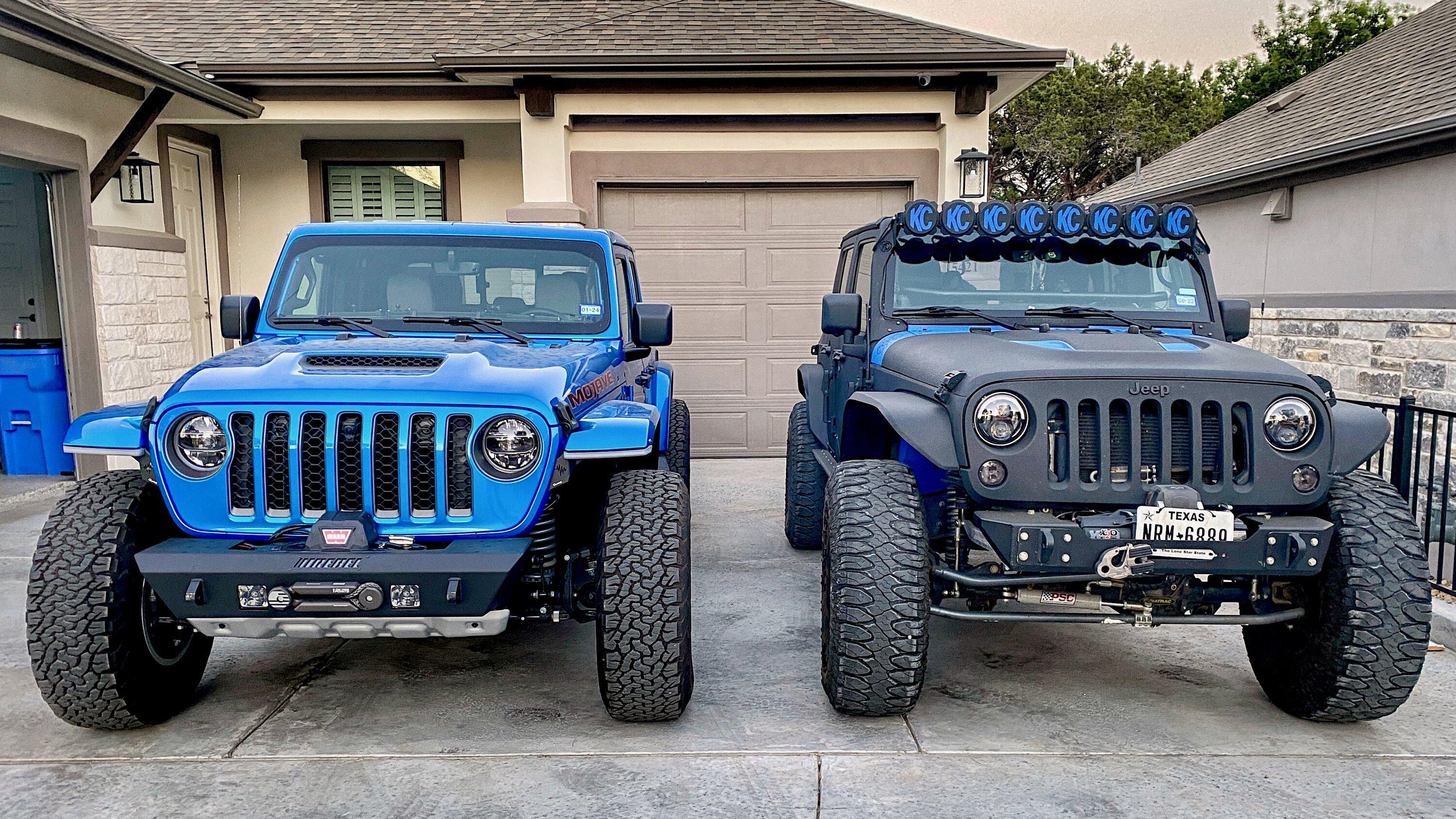 Jeep Gladiator The Blue Babe Build - 2021 HEMI 392 Swapped Mojave IMG_6881