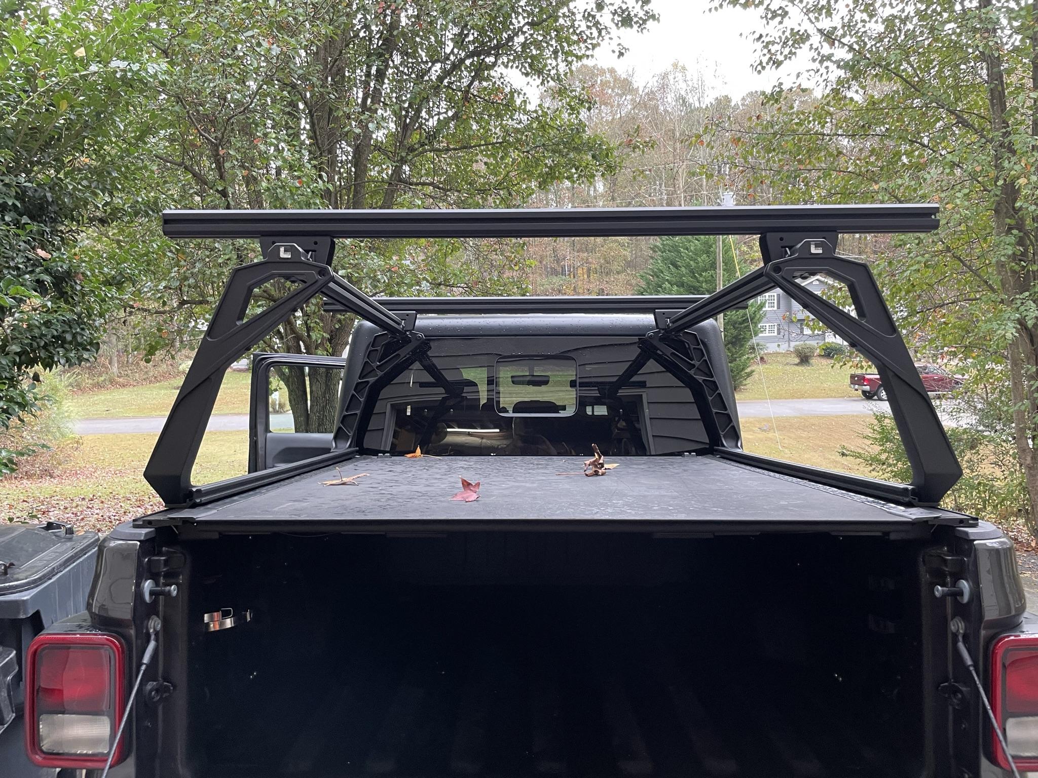 Jeep Gladiator Is it possible to install a bed rack with the BAK Revolver X4/X4s? Yes, learn how! B02347E7-F198-4C99-B2E2-7CEAA85210A3