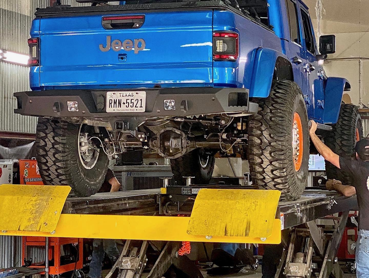 Jeep Gladiator The Blue Babe Build - 2021 HEMI 392 Swapped Mojave C9B52961-394A-4629-A23B-AD942C063C30