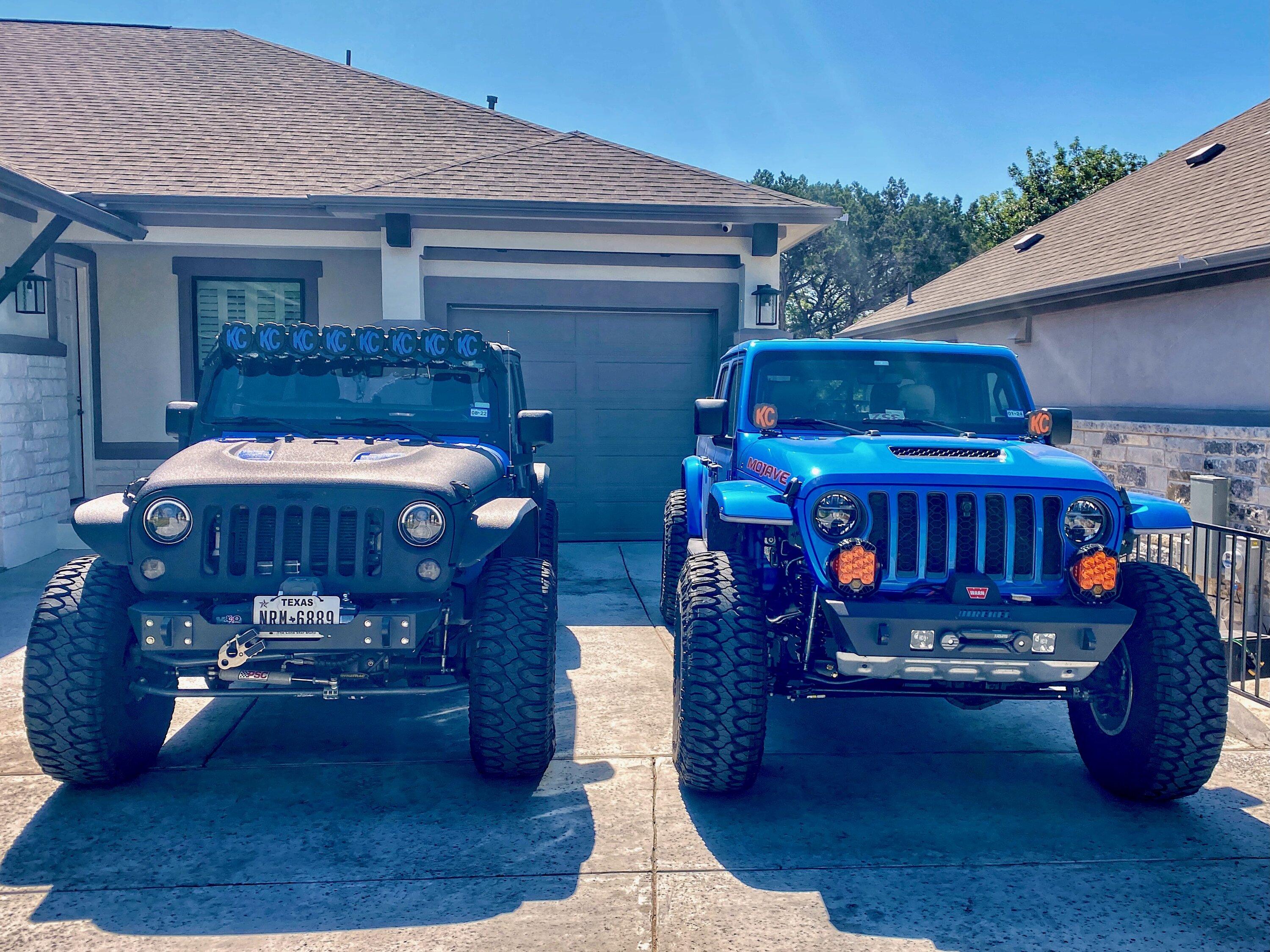Jeep Gladiator The Blue Babe Build - 2021 HEMI 392 Swapped Mojave IMG_7209