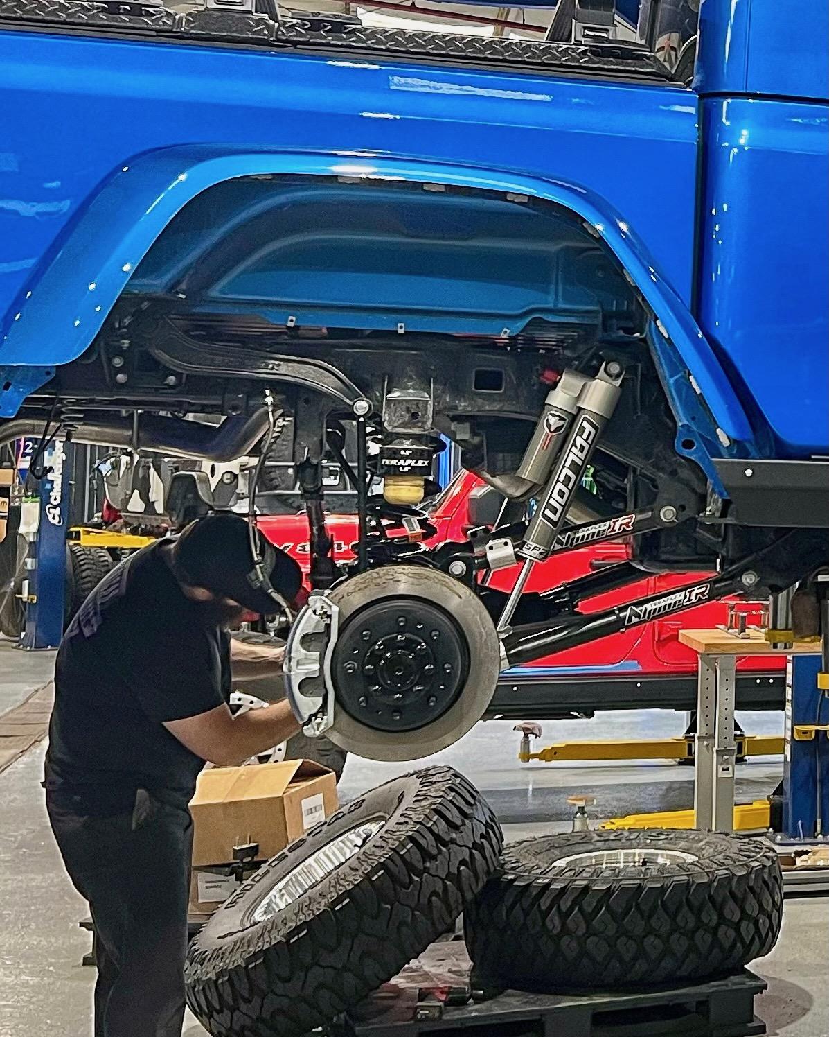 Jeep Gladiator The Blue Babe Build - 2021 HEMI 392 Swapped Mojave FullSizeRender