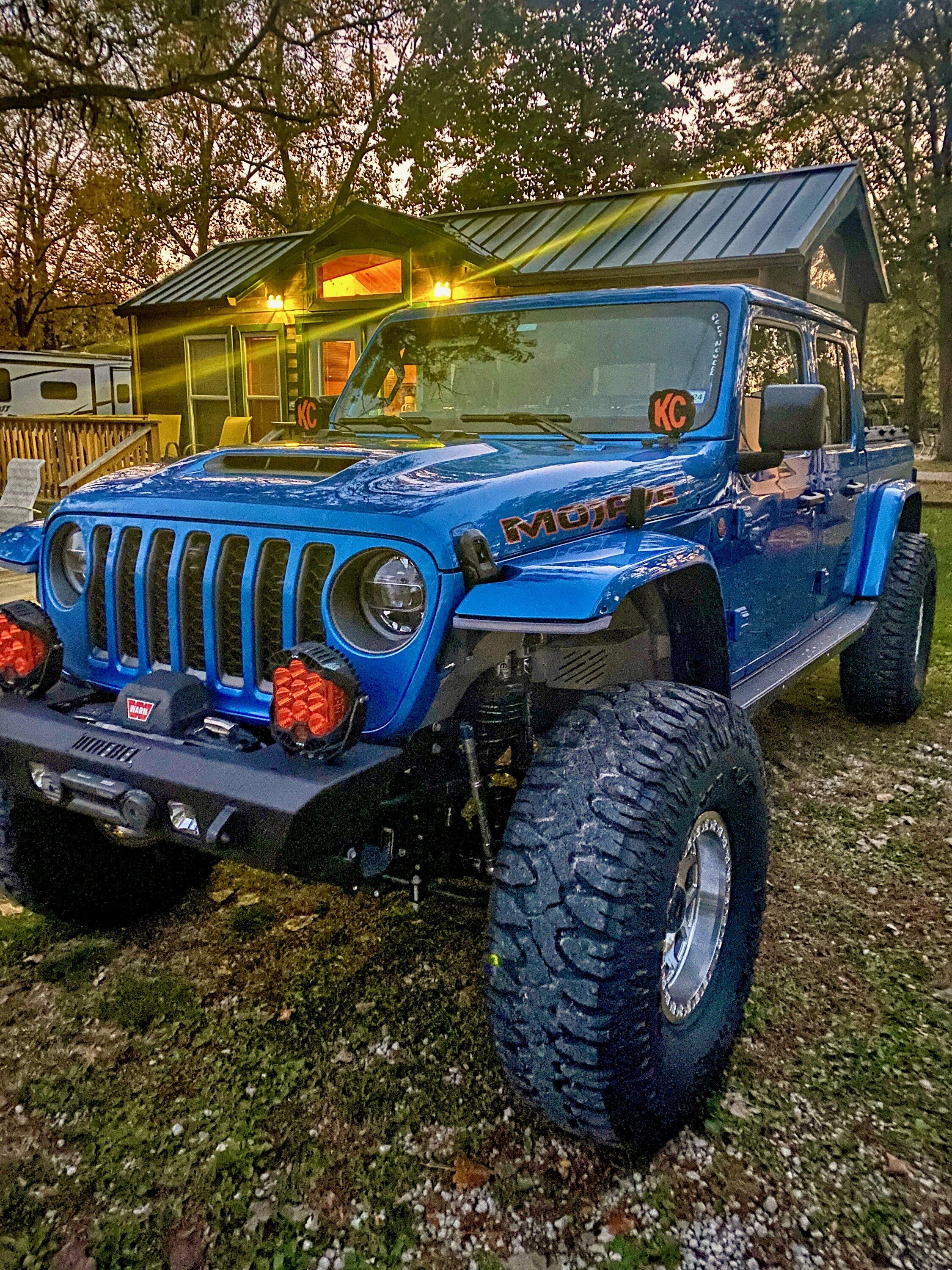 Jeep Gladiator The Blue Babe Build - 2021 HEMI 392 Swapped Mojave IMG_09369