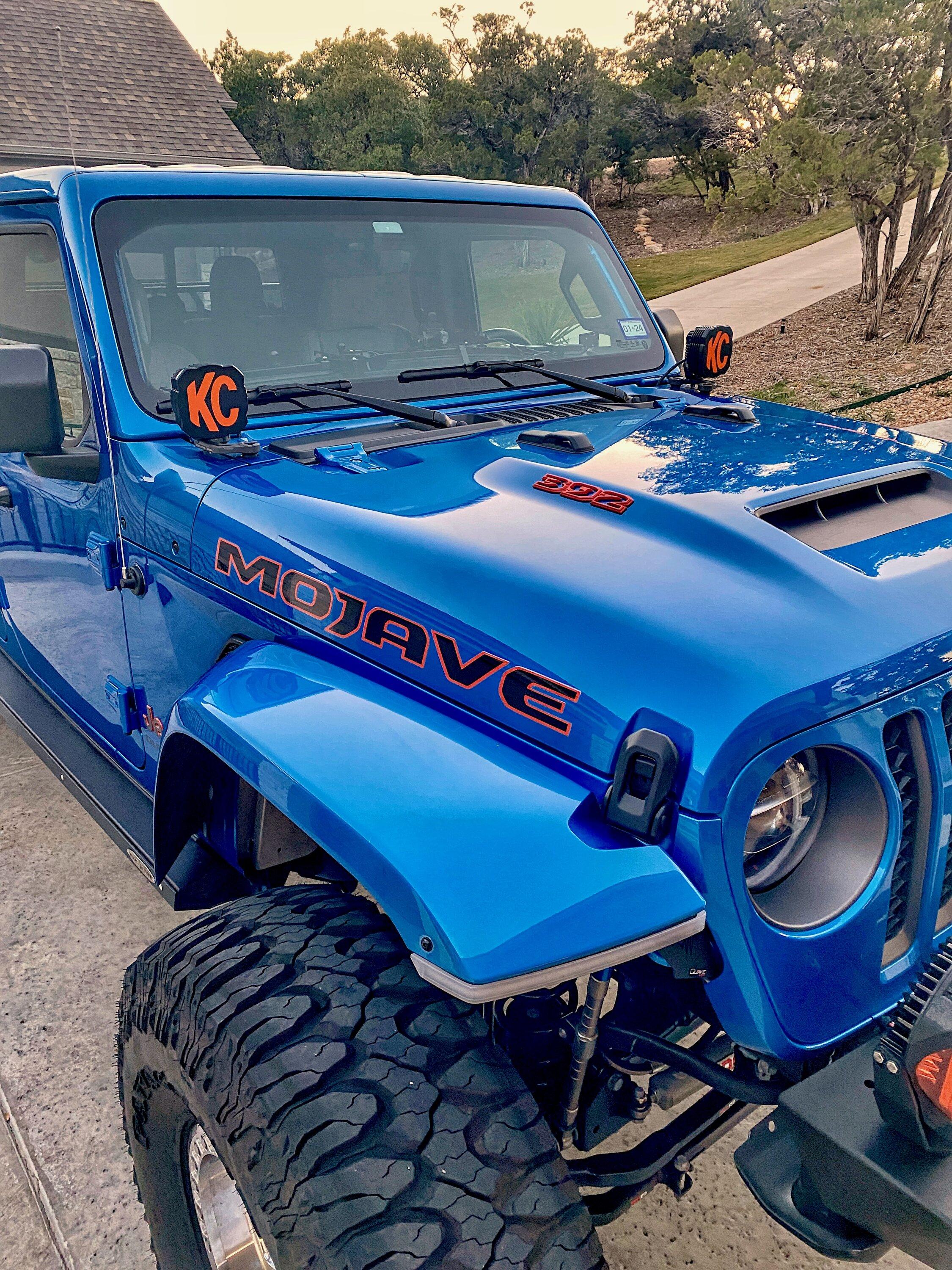 Jeep Gladiator The Blue Babe Build - 2021 HEMI 392 Swapped Mojave IMG_9687