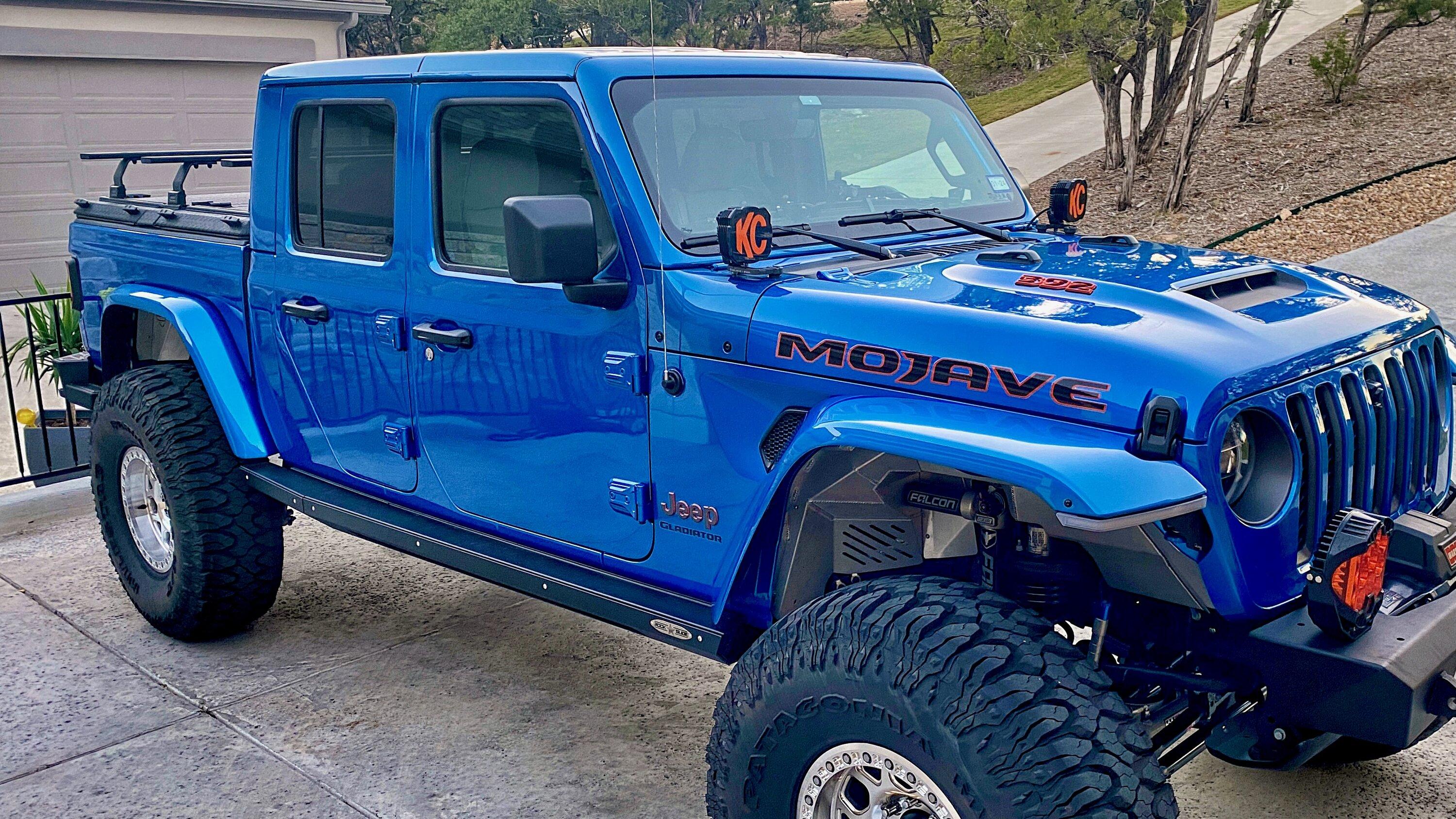Jeep Gladiator The Blue Babe Build - 2021 HEMI 392 Swapped Mojave IMG_9688