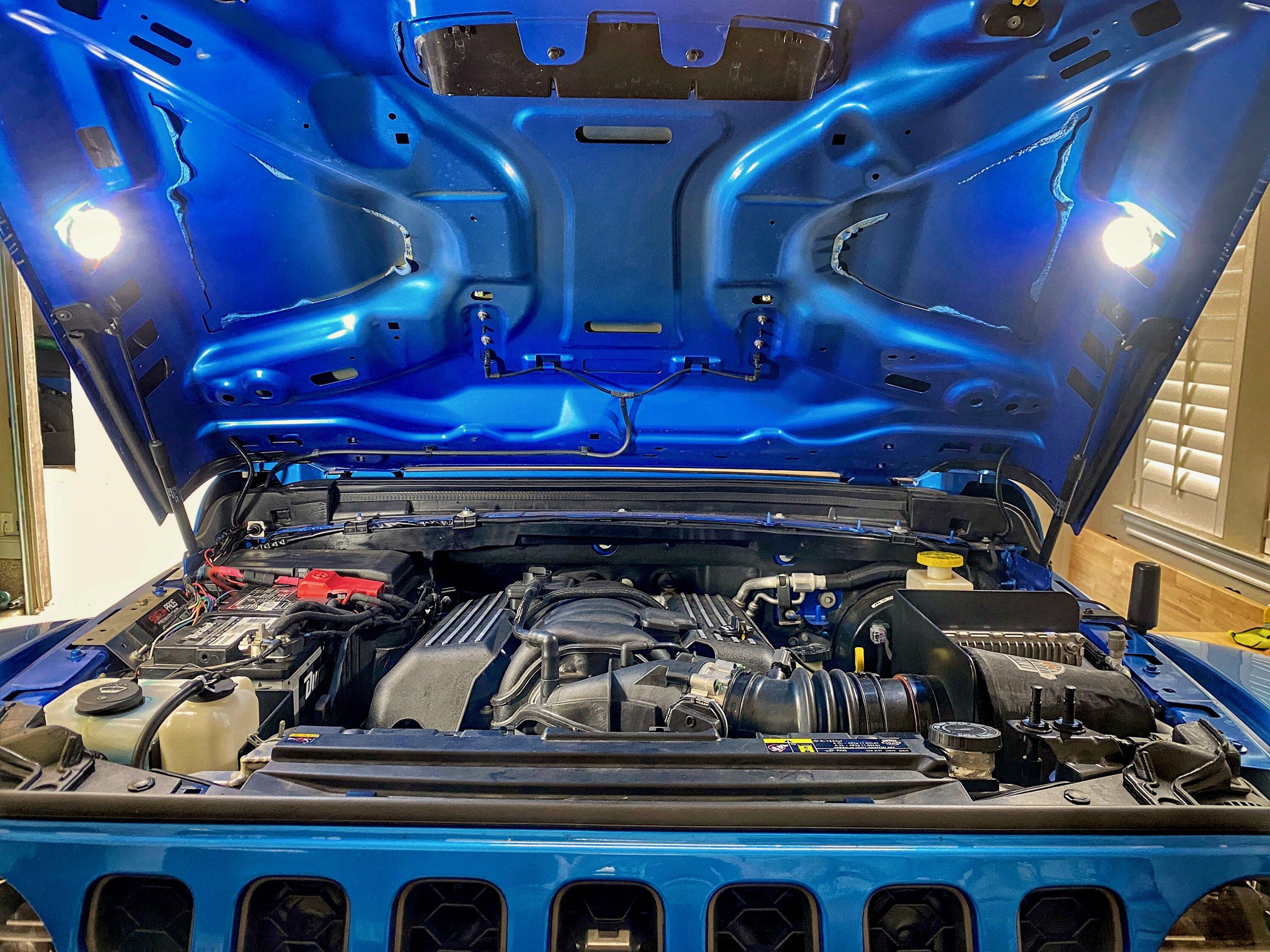 Jeep Gladiator The Blue Babe Build - 2021 HEMI 392 Swapped Mojave IMG_0303