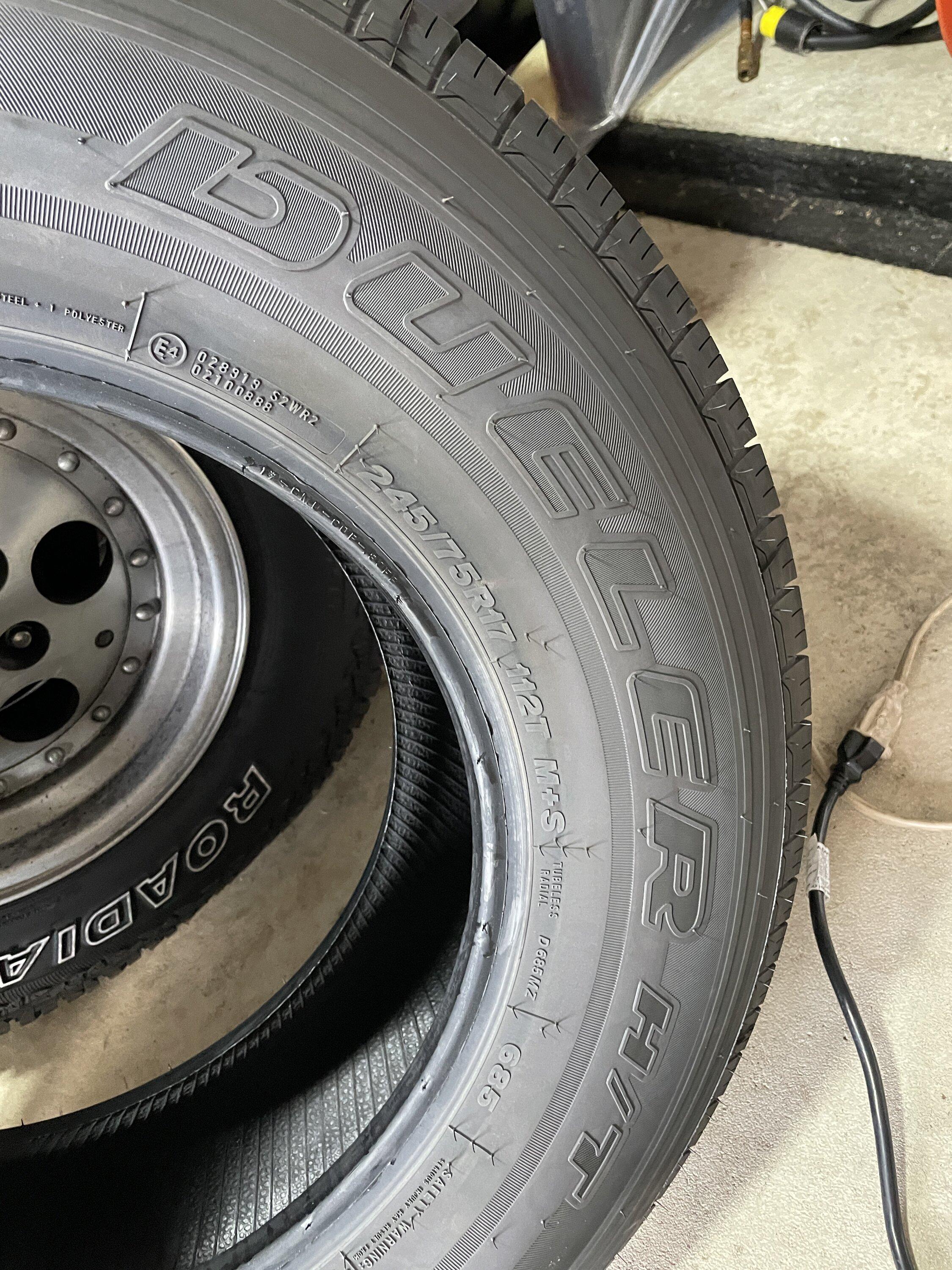 Jeep Gladiator Tires for sale local area pick up $400.00 IMG-3164.JPG