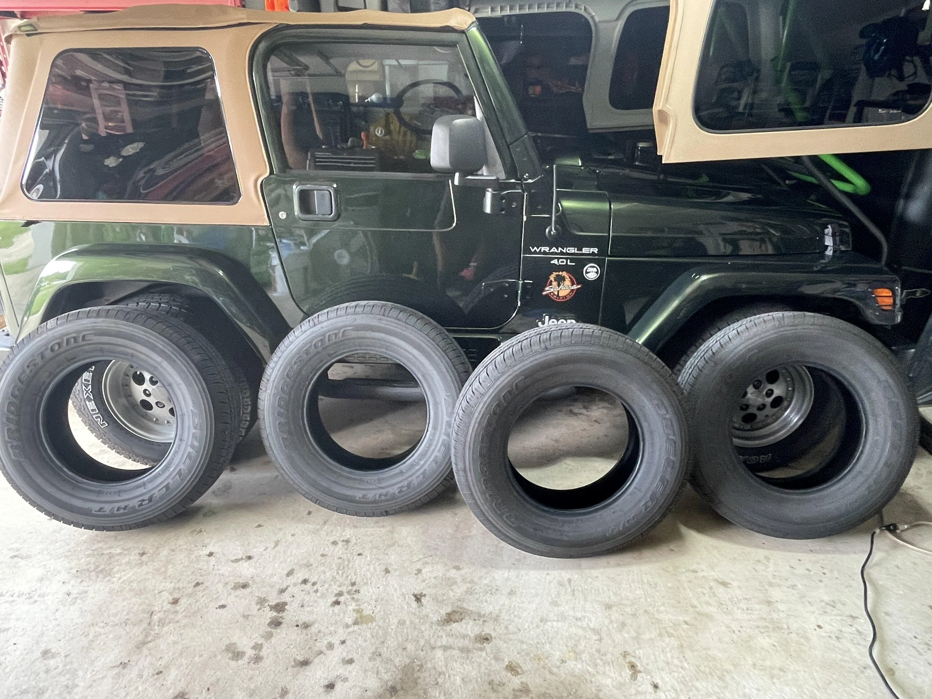 Jeep Gladiator Tires for sale local area pick up $400.00 IMG-3160