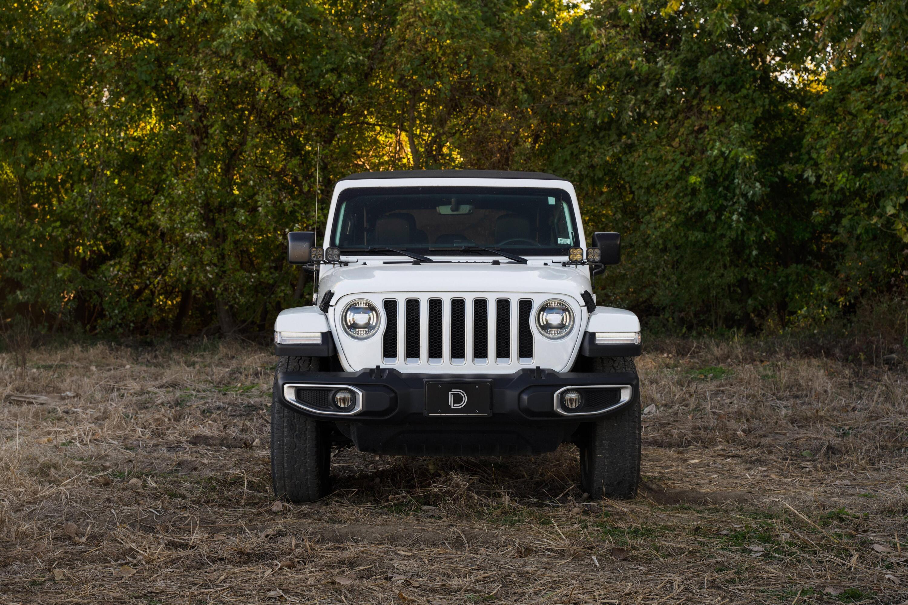 Jeep Gladiator NEW! Elite Series JL Wrangler & JT Gladiator LED Headlights from Diode Dynamics MawdXbD