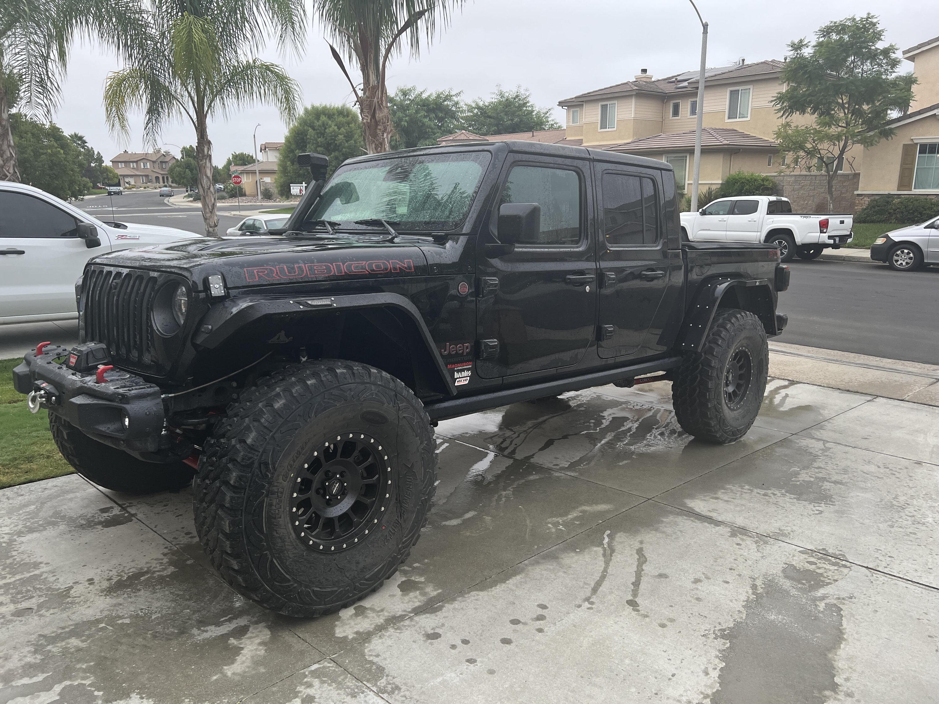 Jeep Gladiator Supercharger with 5.13 = Pinion Kaboom 40sside