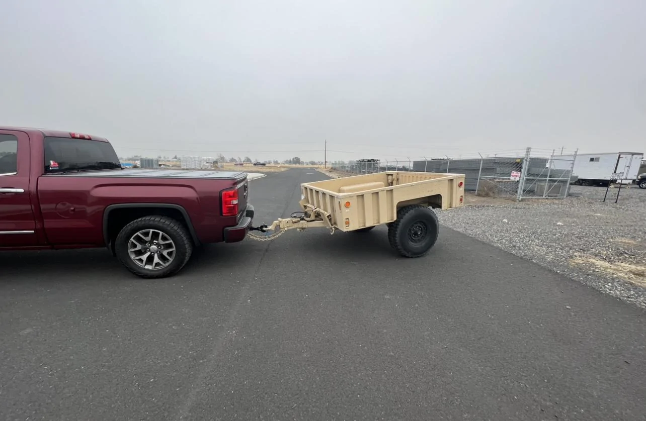 Jeep Gladiator M1102 cargo trailer C75AF530-9105-430C-AB74-F38660FA28A8