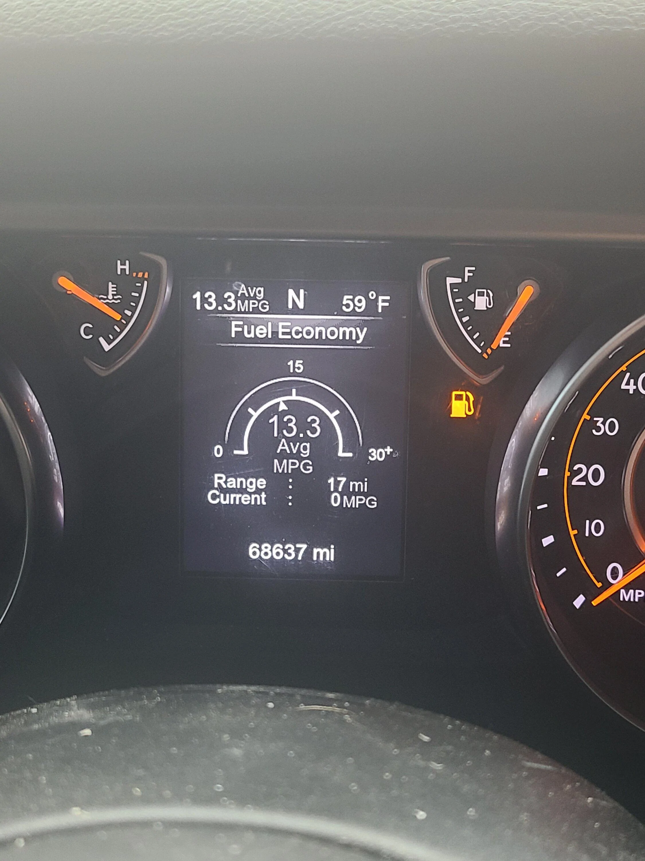 Jeep Gladiator 4 extra gallons......where is it? Look MOM I can read with my eyes closed!! 20221123_151952