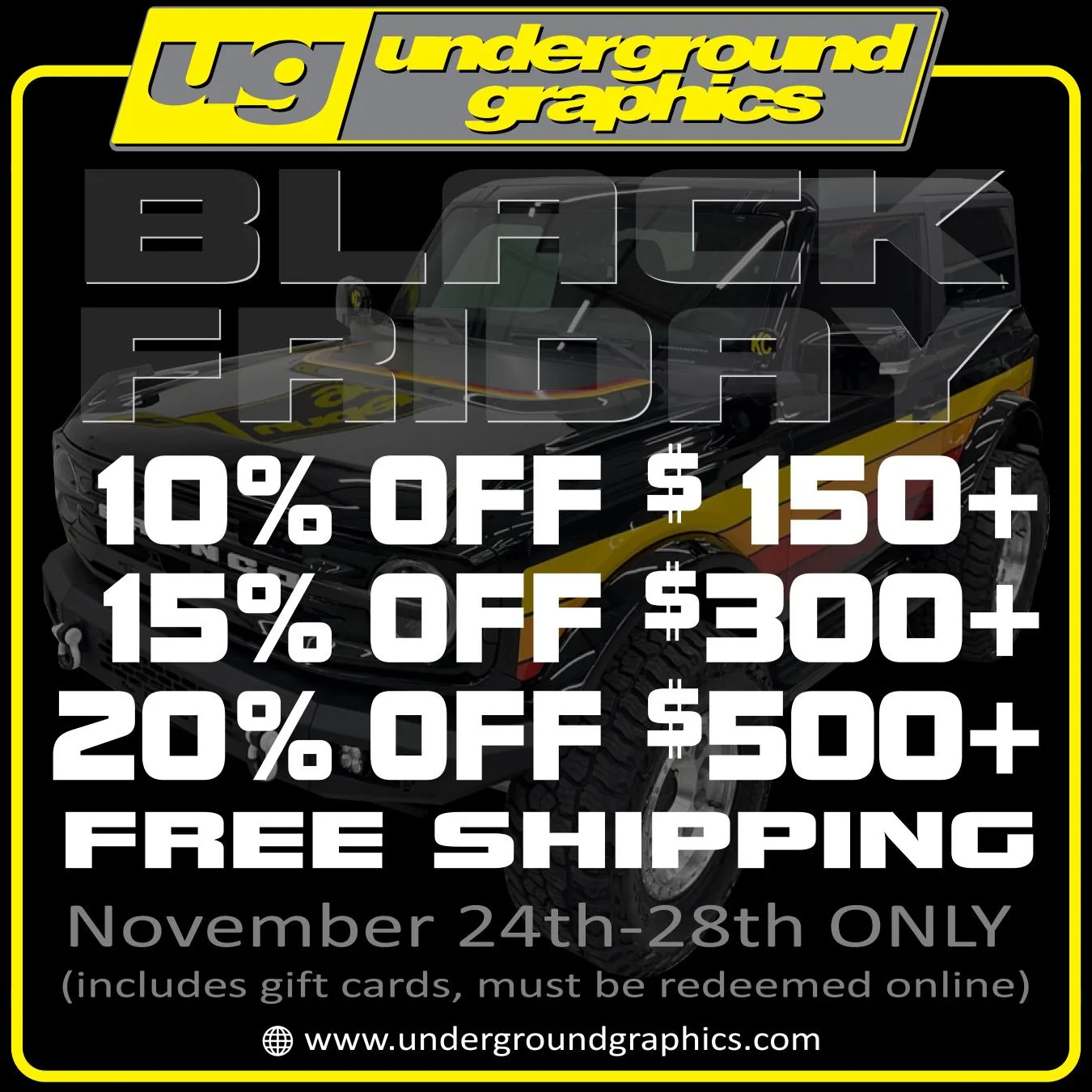 Jeep Gladiator Black Friday 2022 - Our BIGGEST sale of the year! black friday 2022