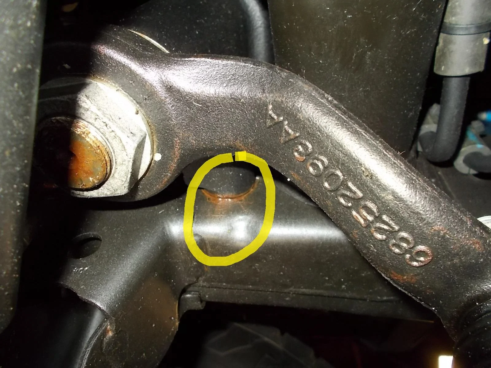 Jeep Gladiator Steering Gear Frame Bolt Torque DSCN4578