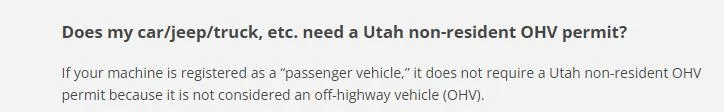 Jeep Gladiator Utah is charging for an offroad course beginning in Jan 2023 -- for vehicles with OHV plates image (2)