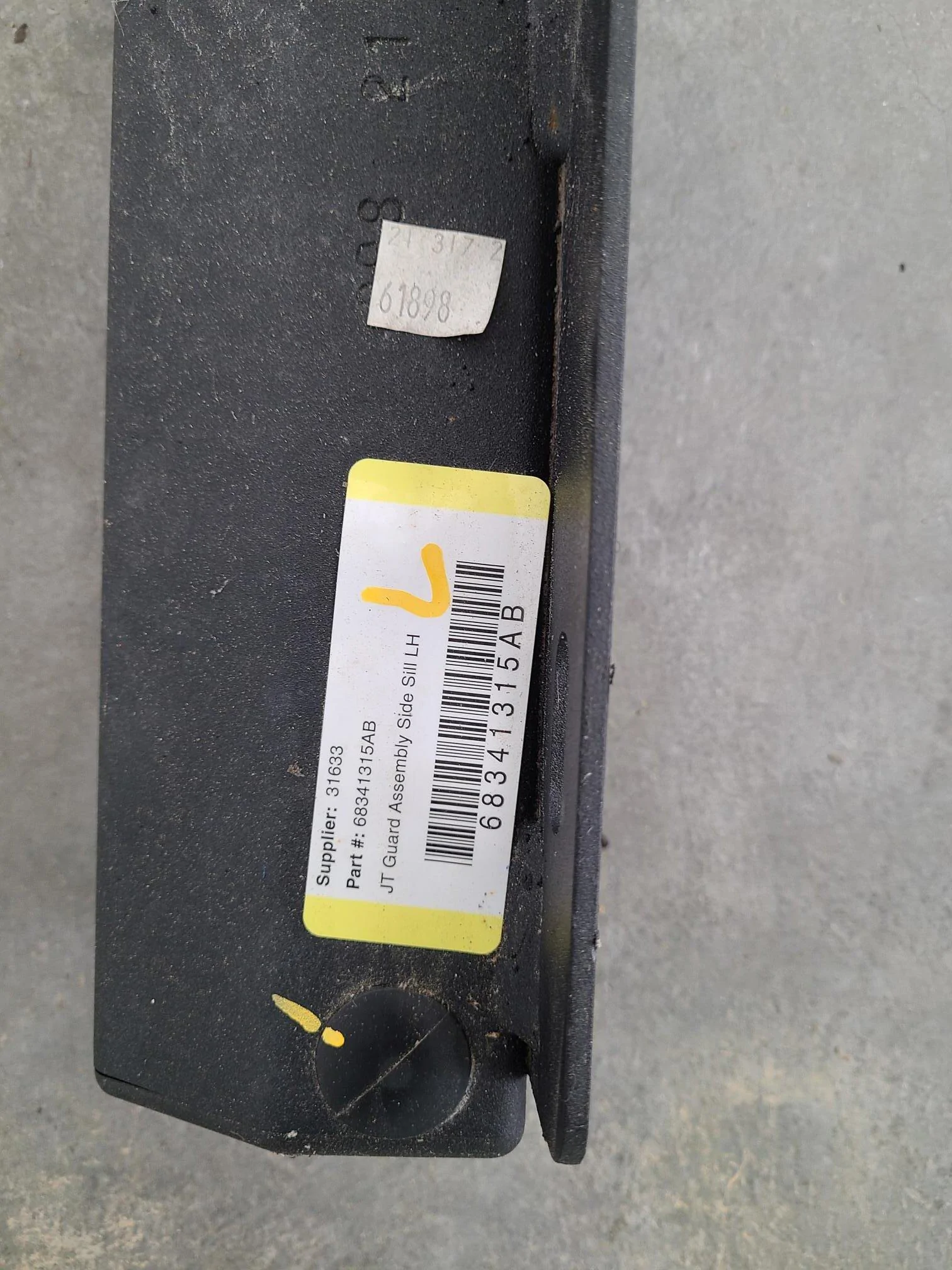 Jeep Gladiator 2021 Mojave Rock Rails for sale - $250 20221126_113648