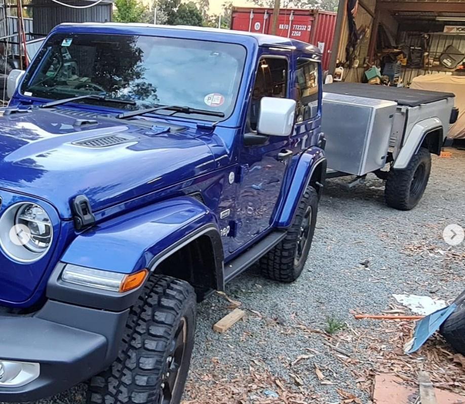 Jeep Gladiator Gladiator bed trailer one