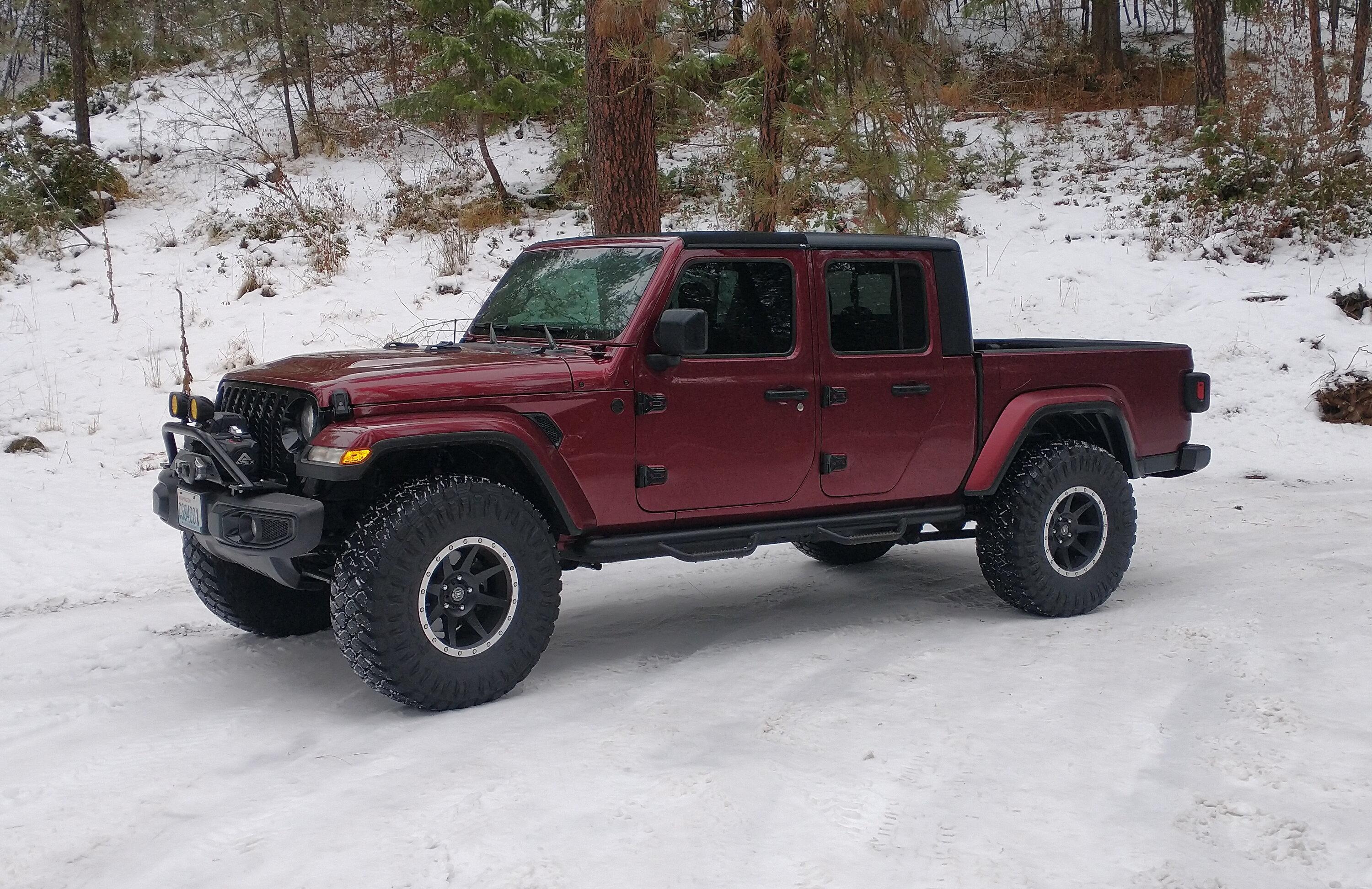 Jeep Gladiator I Love Winter... Post Your Snow Pics ❄️ ? Snow1