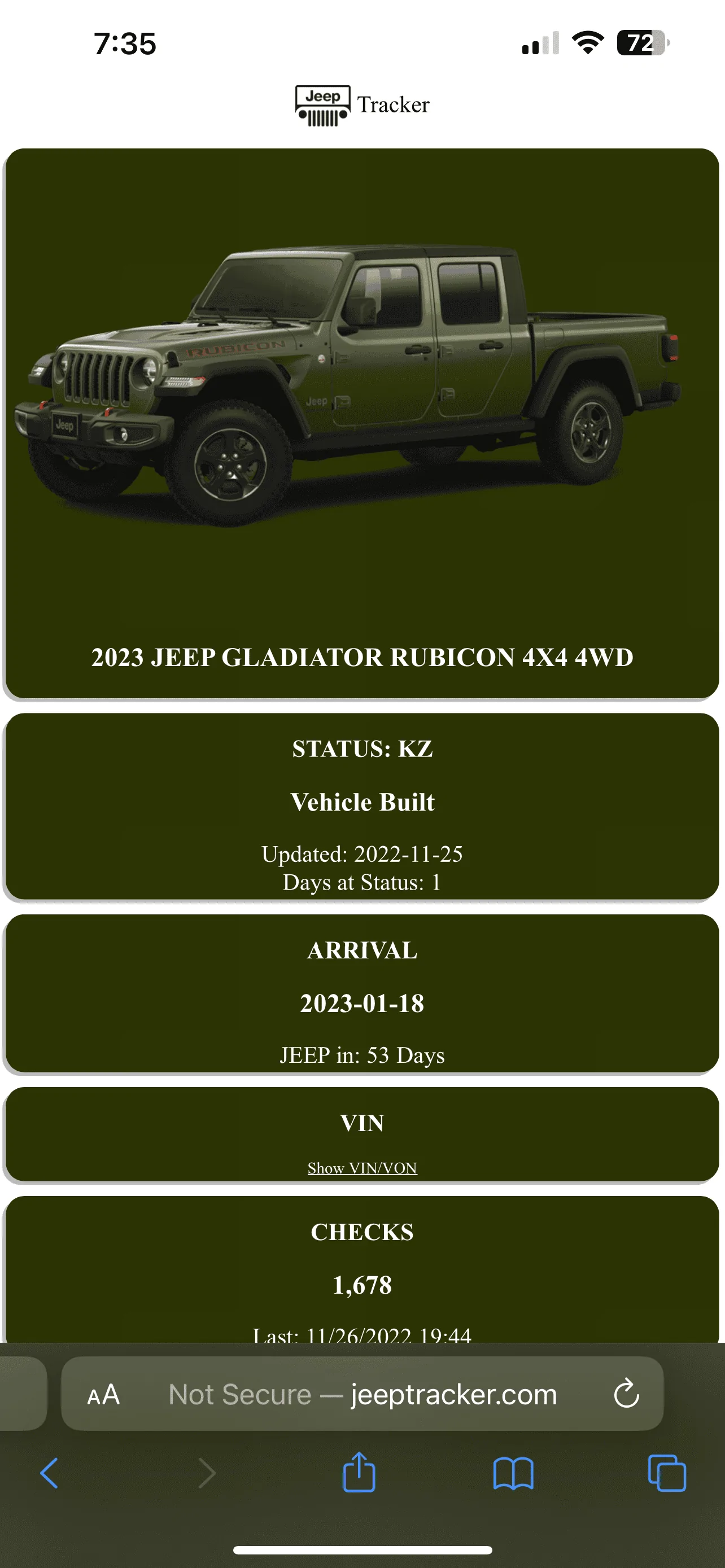 Jeep Gladiator 2023 Jeep Gladiator Order…What step are you in? ACFC27C6-8FCC-4989-A523-7EED135BCB18