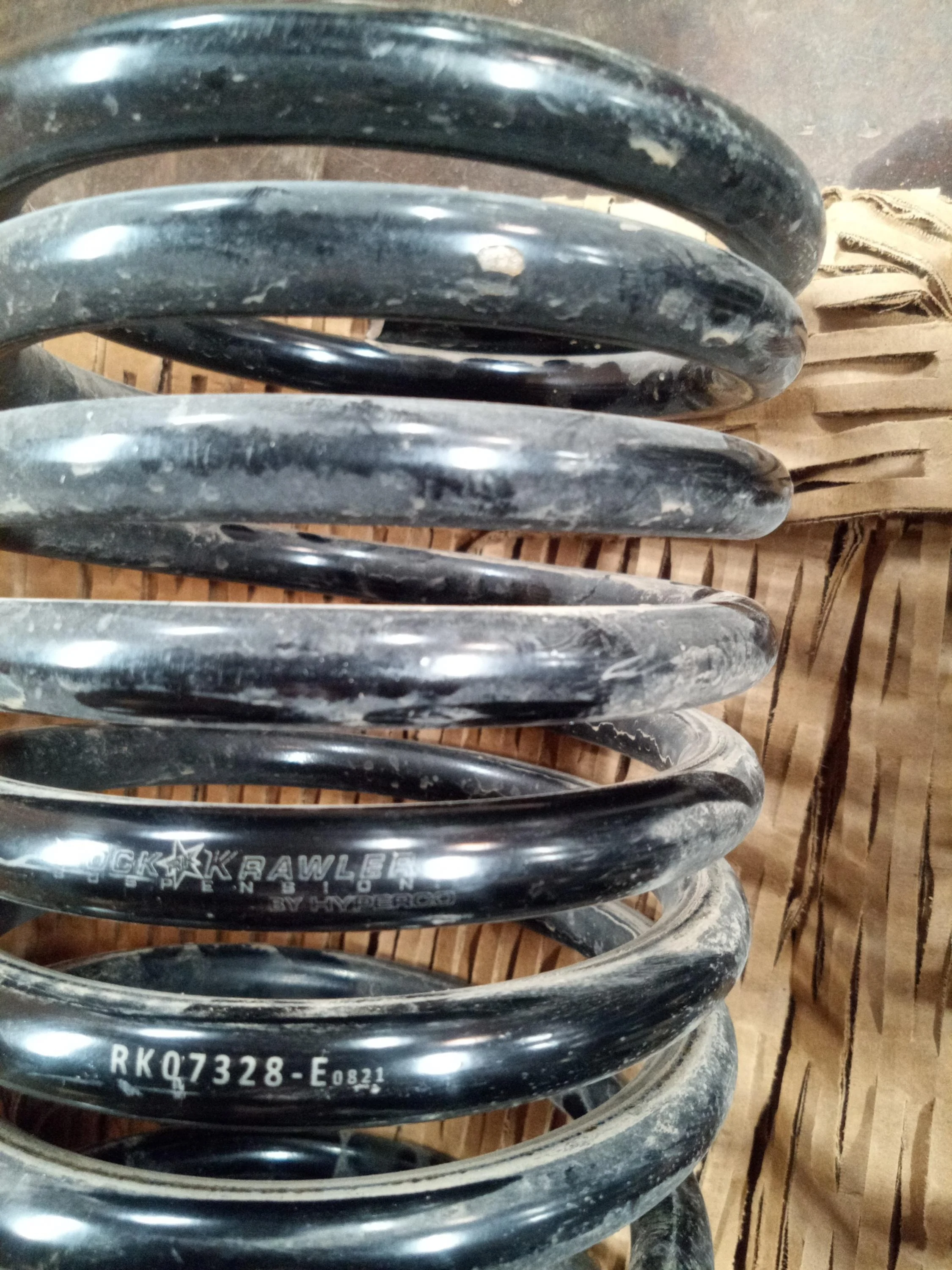Jeep Gladiator Rock Krawler 3" rear coil springs WRYDVRy