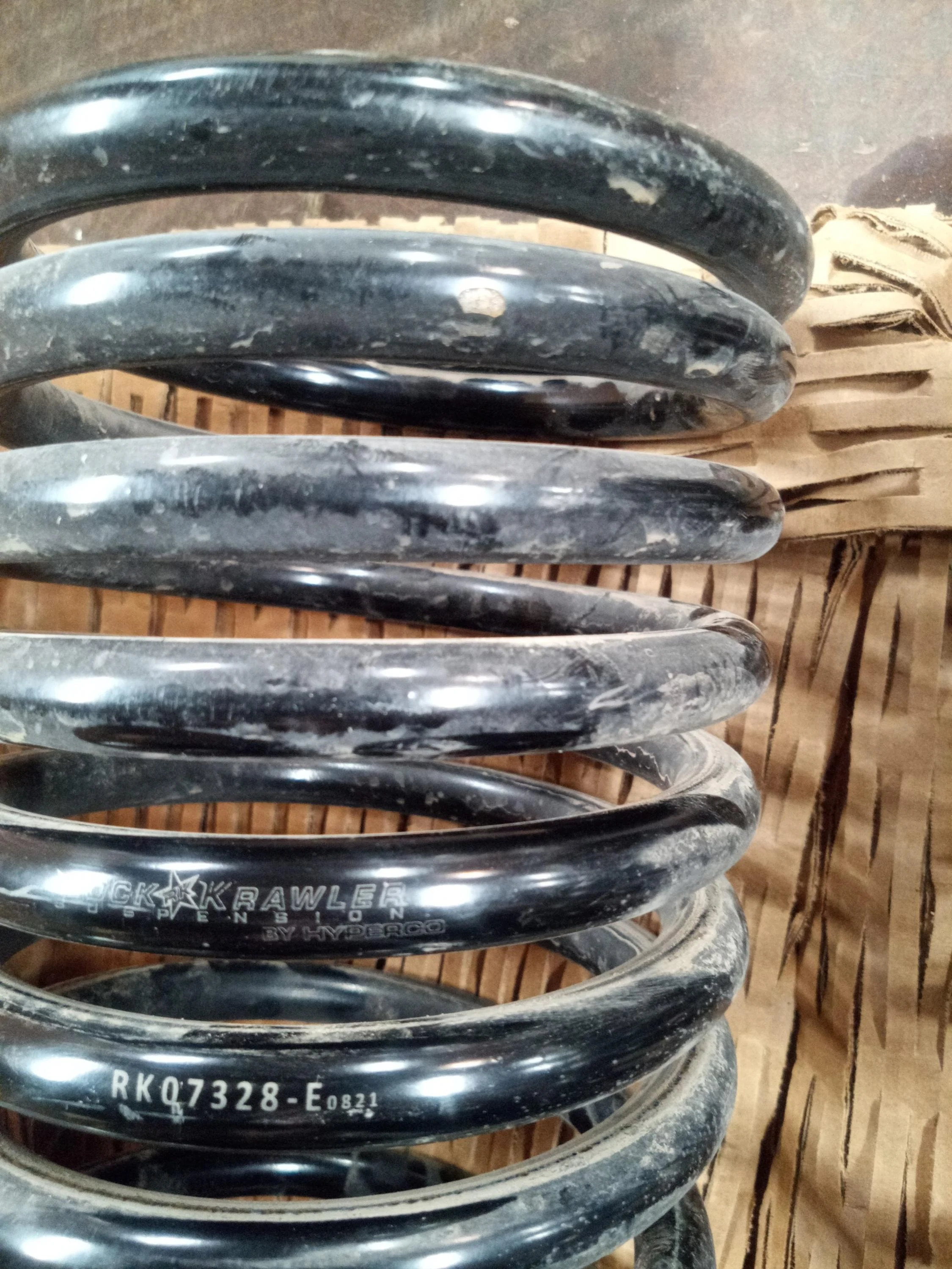 Jeep Gladiator Rock Krawler 3" rear coil springs KIU3Lsl