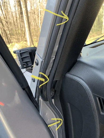 Jeep Gladiator Weather strip 1669604004152