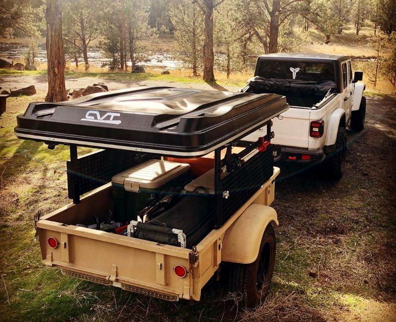 Jeep Gladiator 4x6 Adventure/Jeep trailer (1947 David Bradley). d4297add41936b3ceb58b92ce05c1462