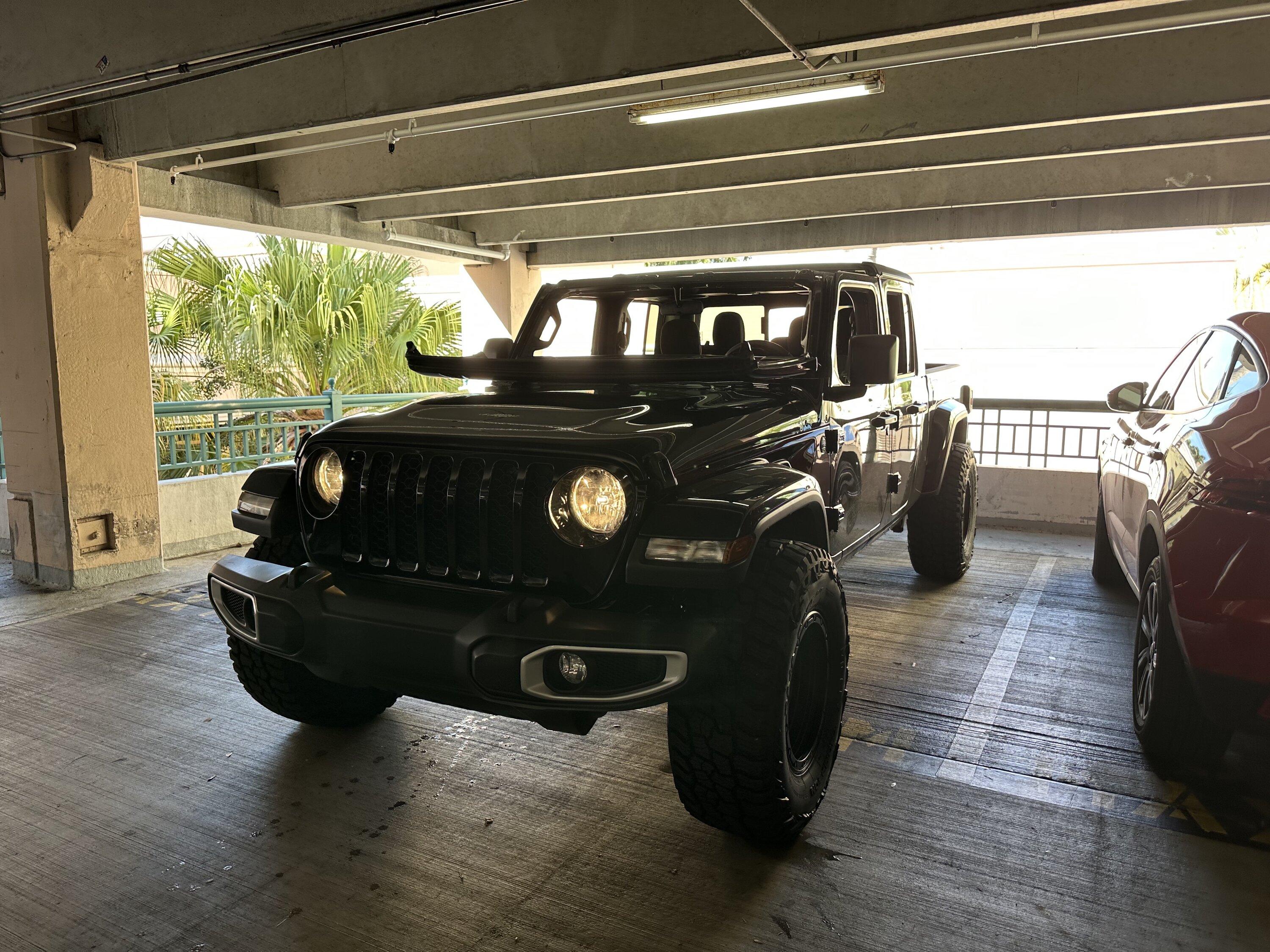 Jeep Gladiator Completed 35" Tires on 2022 Sport S - Stock suspension - 3.73 gears with pictures IMG_2179