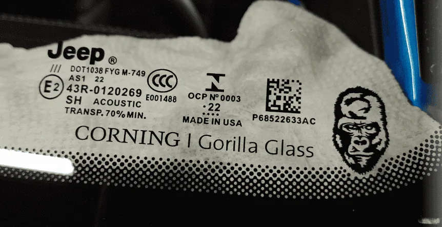 Jeep Gladiator Gorilla glass or not? 1669749602391