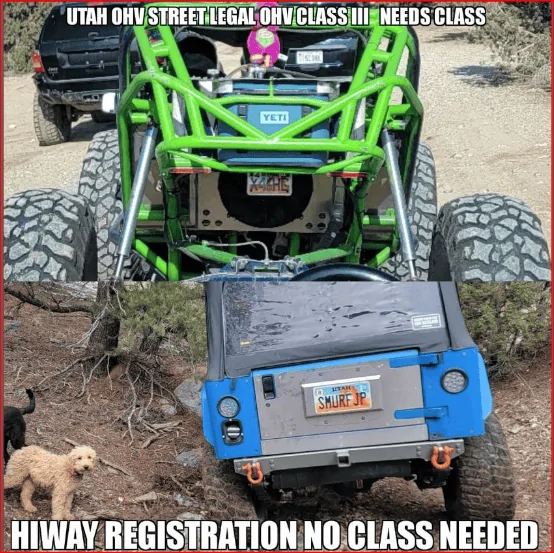 Jeep Gladiator Utah is charging for an offroad course beginning in Jan 2023 -- for vehicles with OHV plates 1669758497699