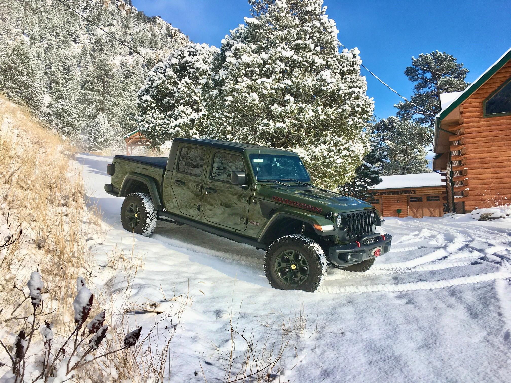 Jeep Gladiator I Love Winter... Post Your Snow Pics ❄️ ? Cold