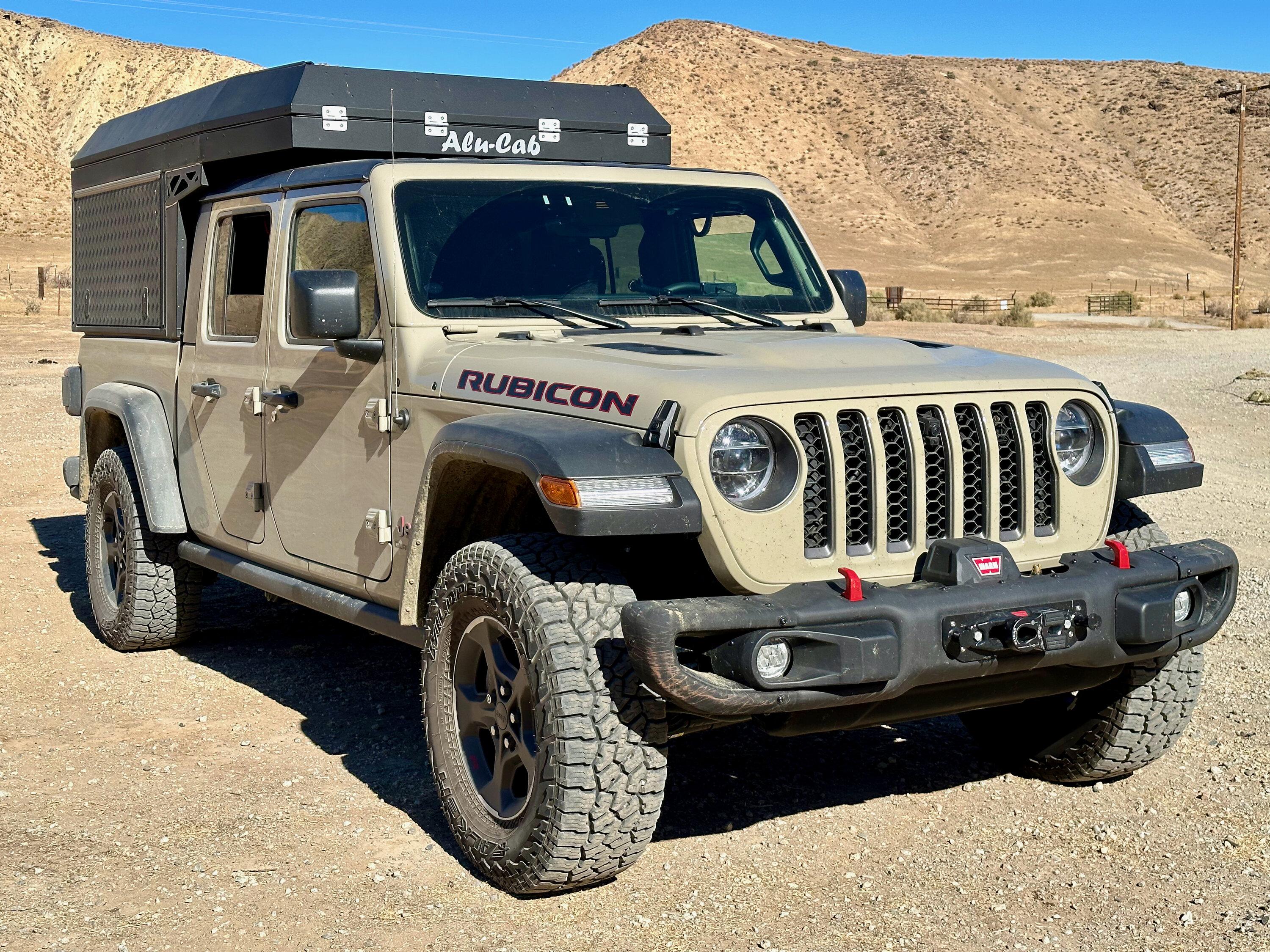 Jeep Gladiator Wanda the Wanderer: JTRD with Alu-Cab Canopy Camper IMG_0123