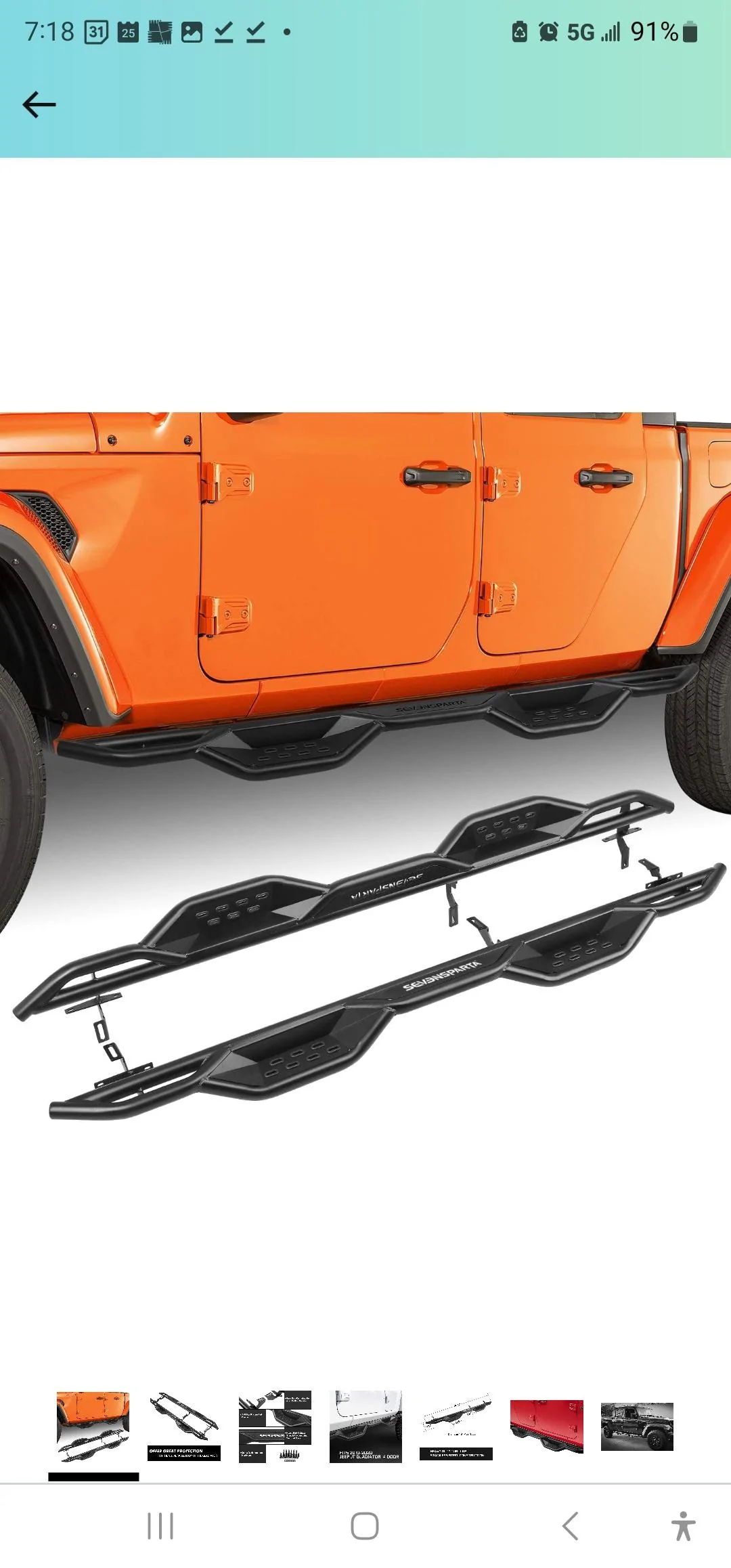 Jeep Gladiator FS- accesories Screenshot_20221125_071829_Amazon Shopping