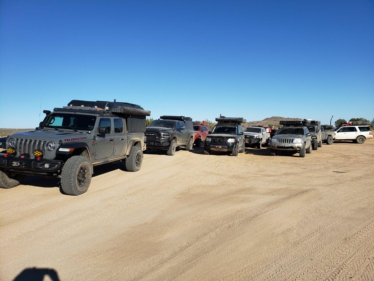 Jeep Gladiator X Mojave trip rigs