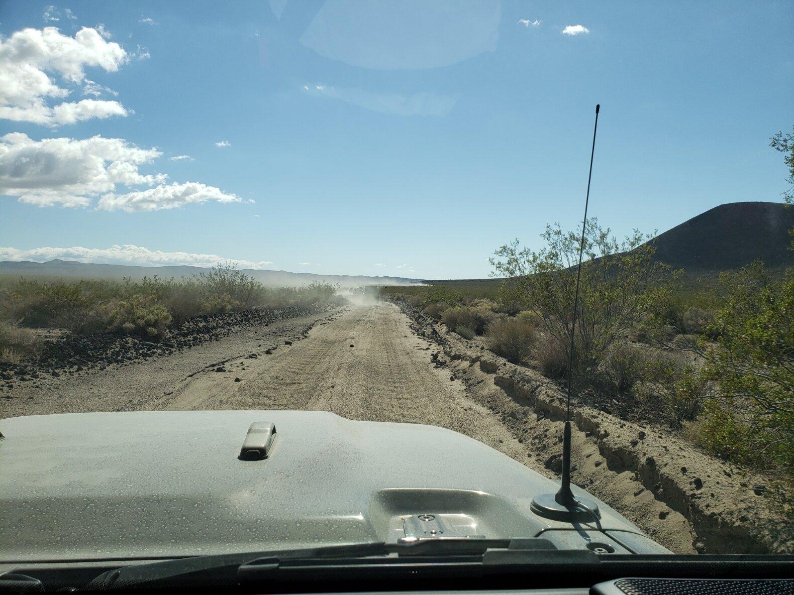 Jeep Gladiator X Mojave trip lots of washboard