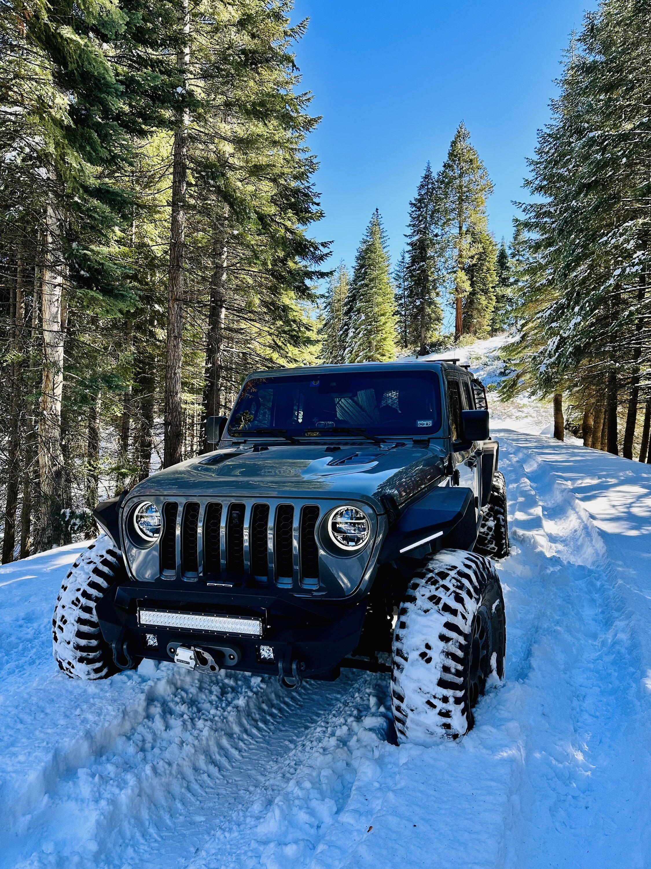 Jeep Gladiator 8500mi Winter Big Circle 2022 Survived in Gladiator 6DC4C1BB-DFB2-4331-9D17-6AB07FE9A9CA