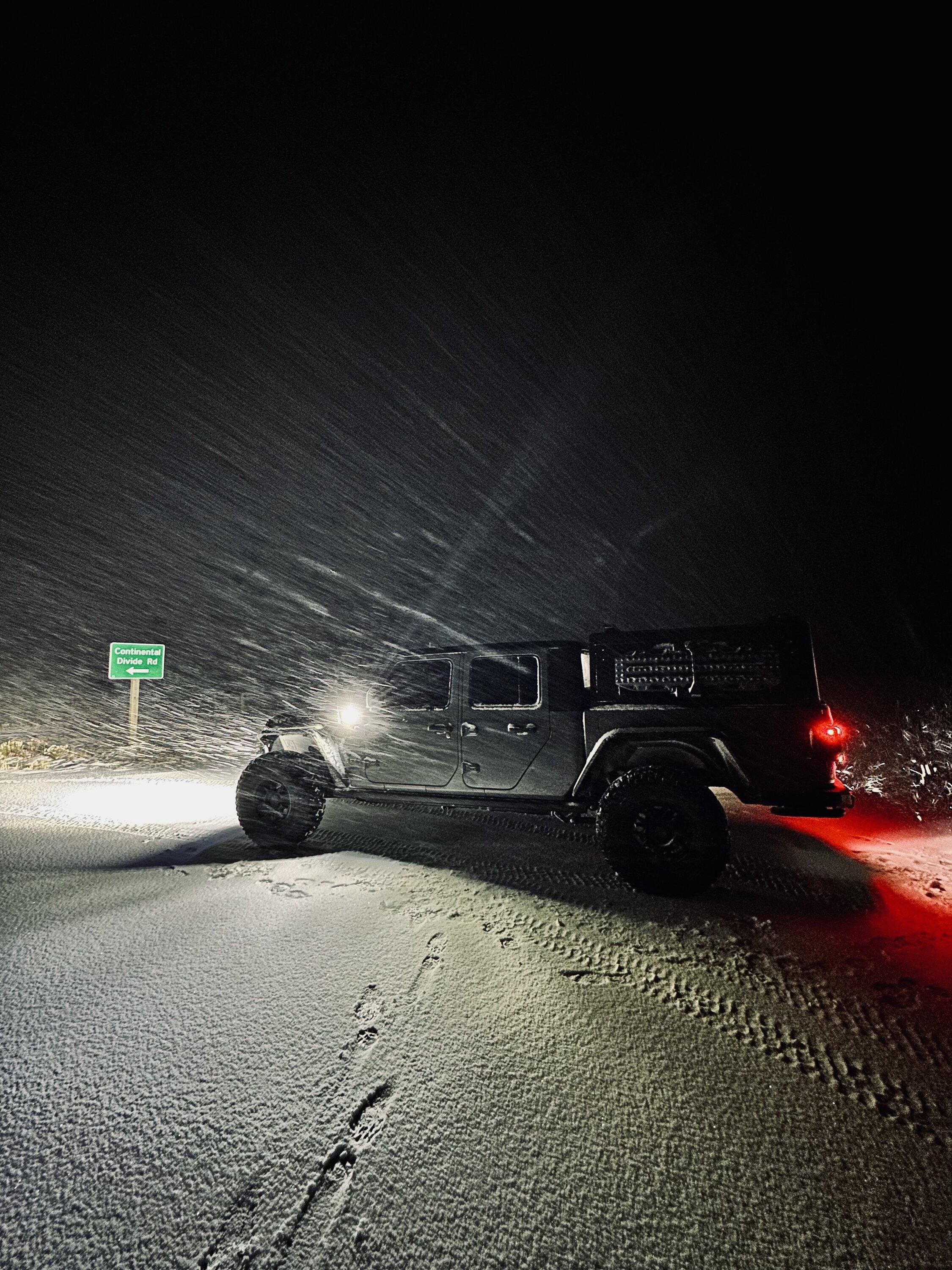 Jeep Gladiator 8500mi Winter Big Circle 2022 Survived in Gladiator 248FC50C-1A6D-4D4C-993C-53C4B5C682DF