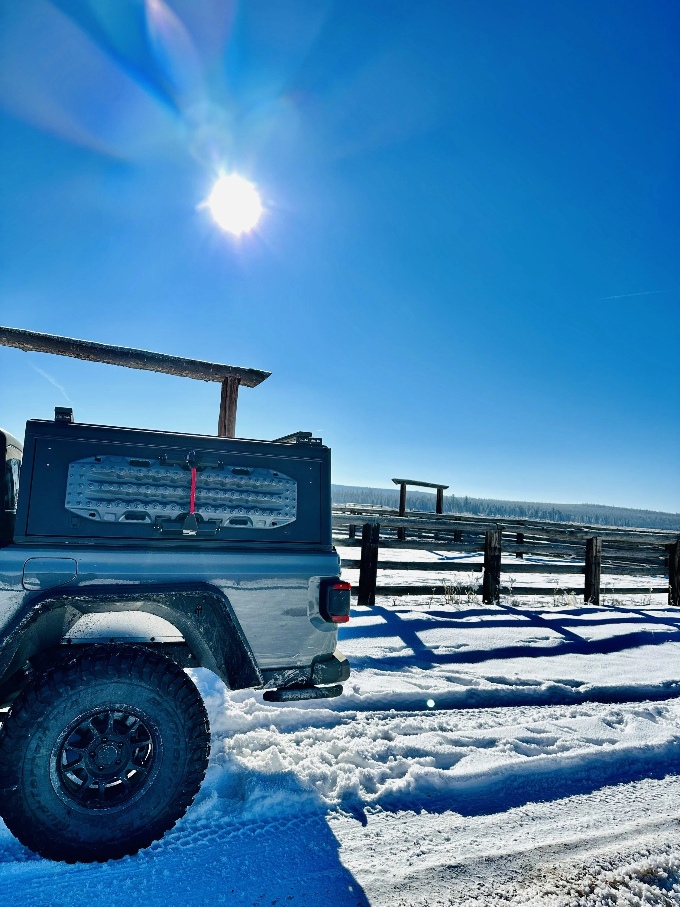 Jeep Gladiator 8500mi Winter Big Circle 2022 Survived in Gladiator 56984631-998A-46DB-AE7D-E9F8FA81AD20
