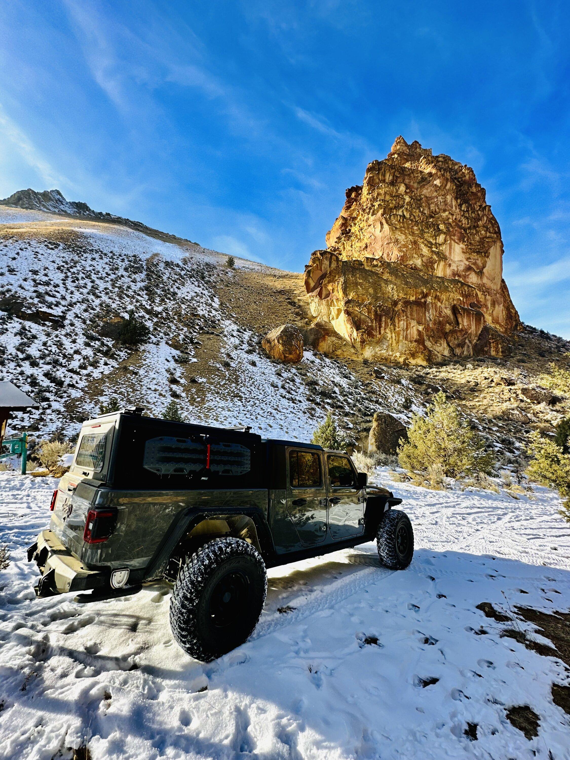 Jeep Gladiator 8500mi Winter Big Circle 2022 Survived in Gladiator ACF48497-E732-4CBE-AE4D-B5C3B4FB6A09
