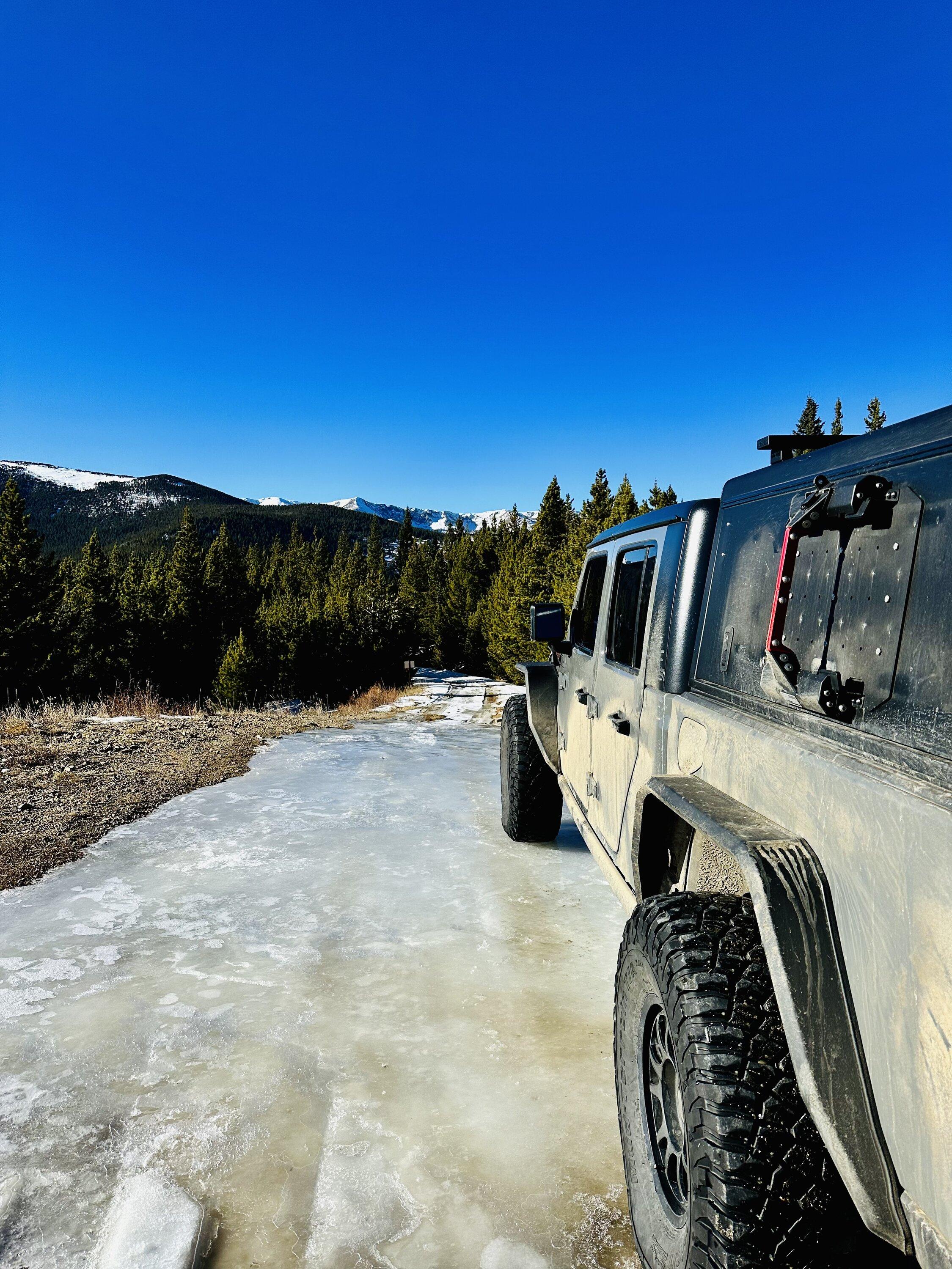 Jeep Gladiator 8500mi Winter Big Circle 2022 Survived in Gladiator B5514B8F-B113-42E9-8E69-E2304A695CE3