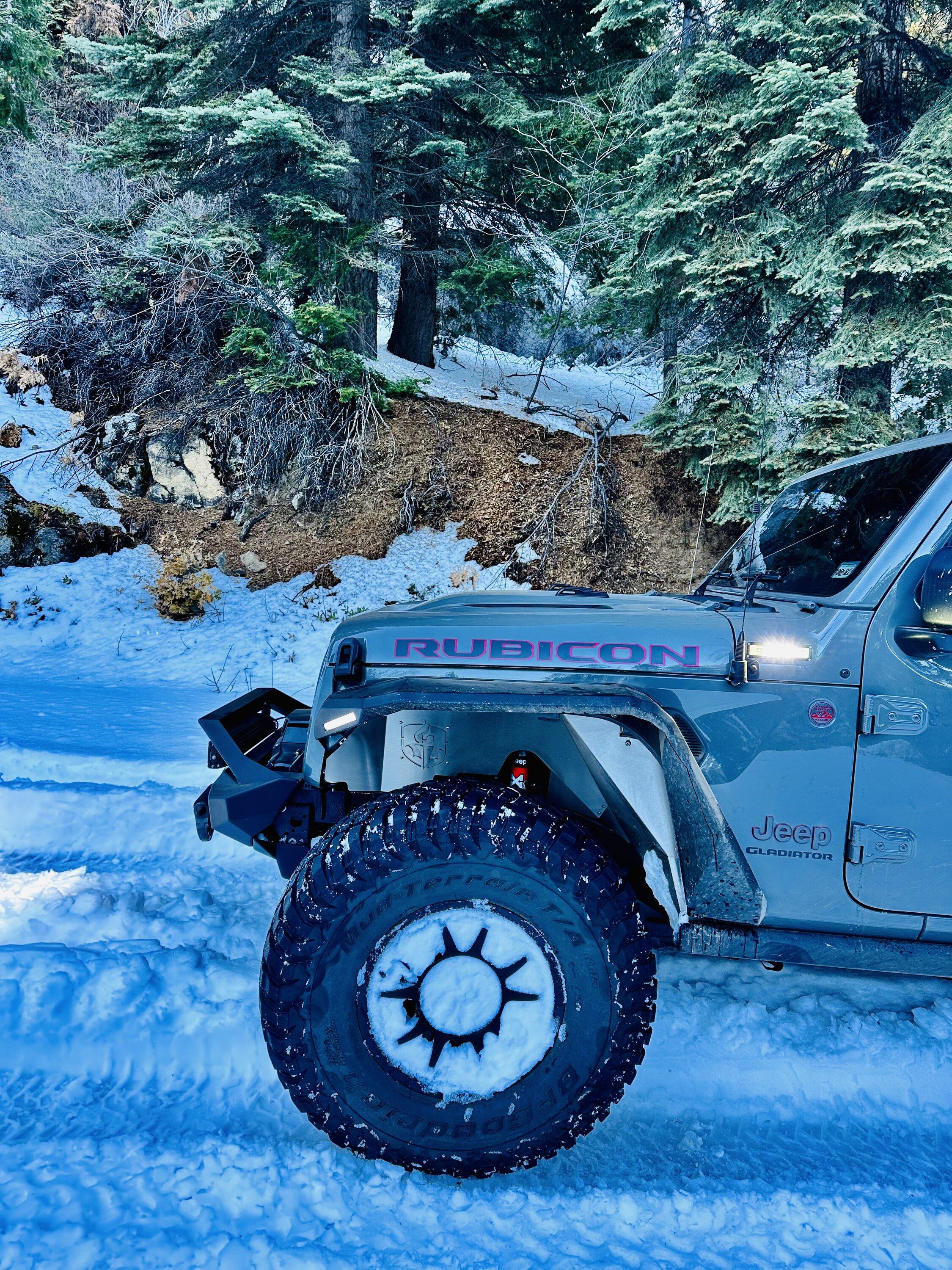 Jeep Gladiator 8500mi Winter Big Circle 2022 Survived in Gladiator 90B5F204-BC9D-42E7-B278-077222903D64