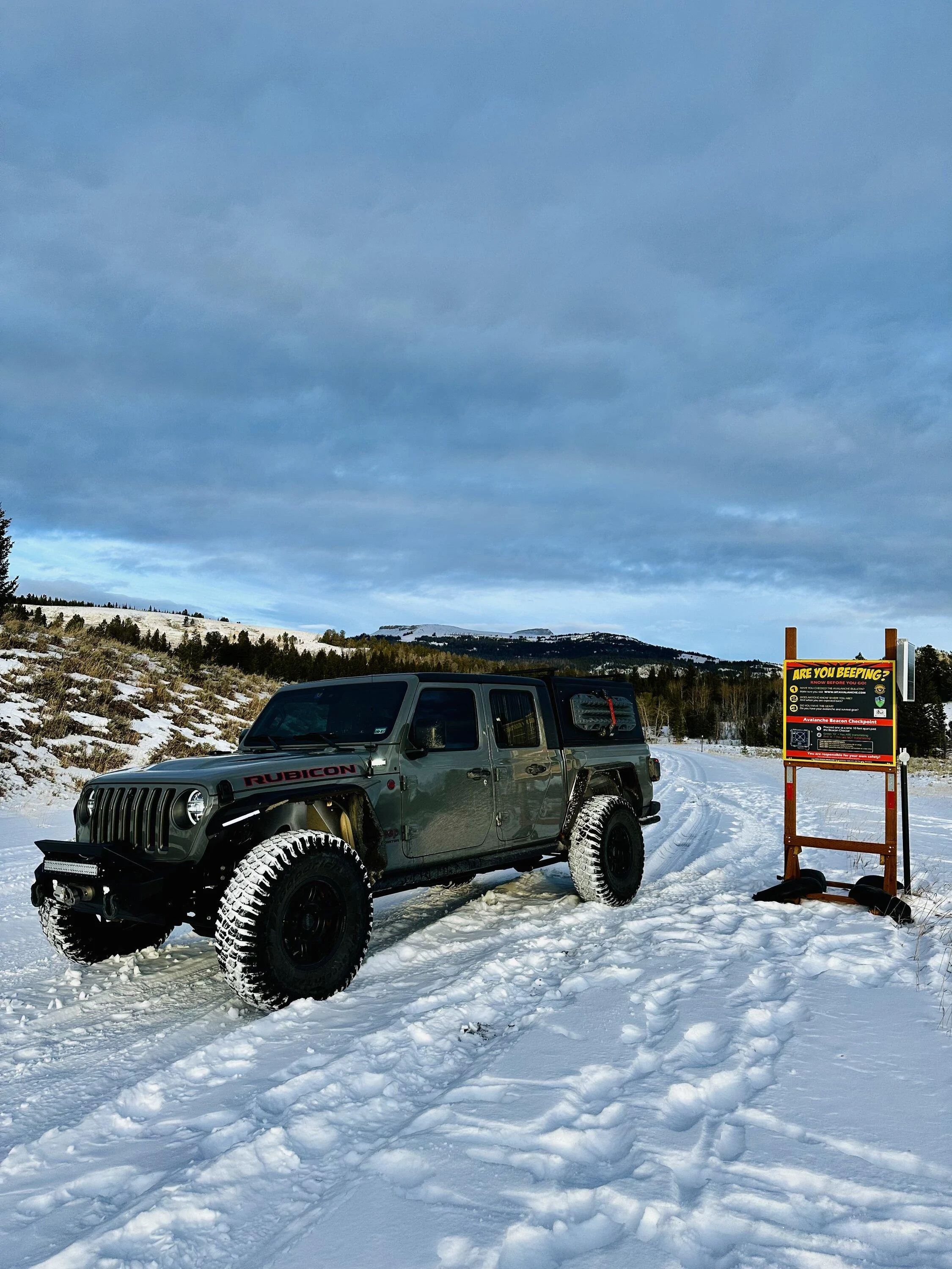 Jeep Gladiator 8500mi Winter Big Circle 2022 Survived in Gladiator D596B13E-F381-4B21-955A-4CFD0038B4F6