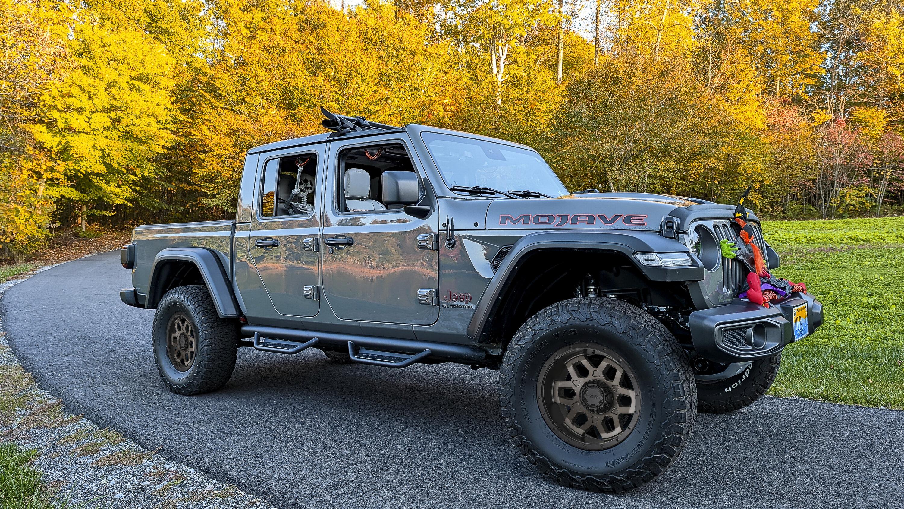 Jeep Gladiator Definitive No Poke Wheels Thread rims
