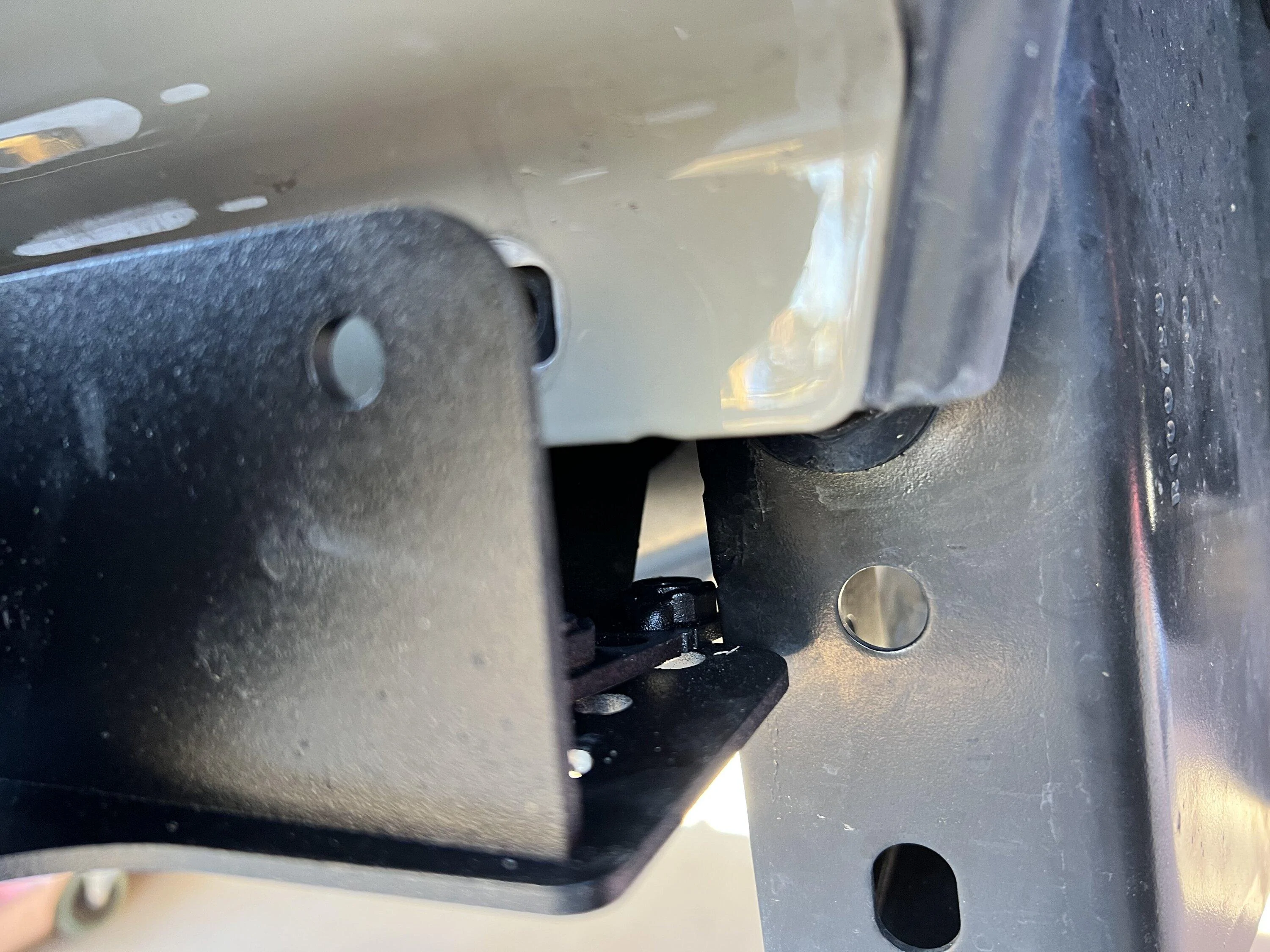 Jeep Gladiator What is the purpose of this large bracket on front passenger side area? DB406CF2-4C77-48A2-9F23-8EC5FD2B1520