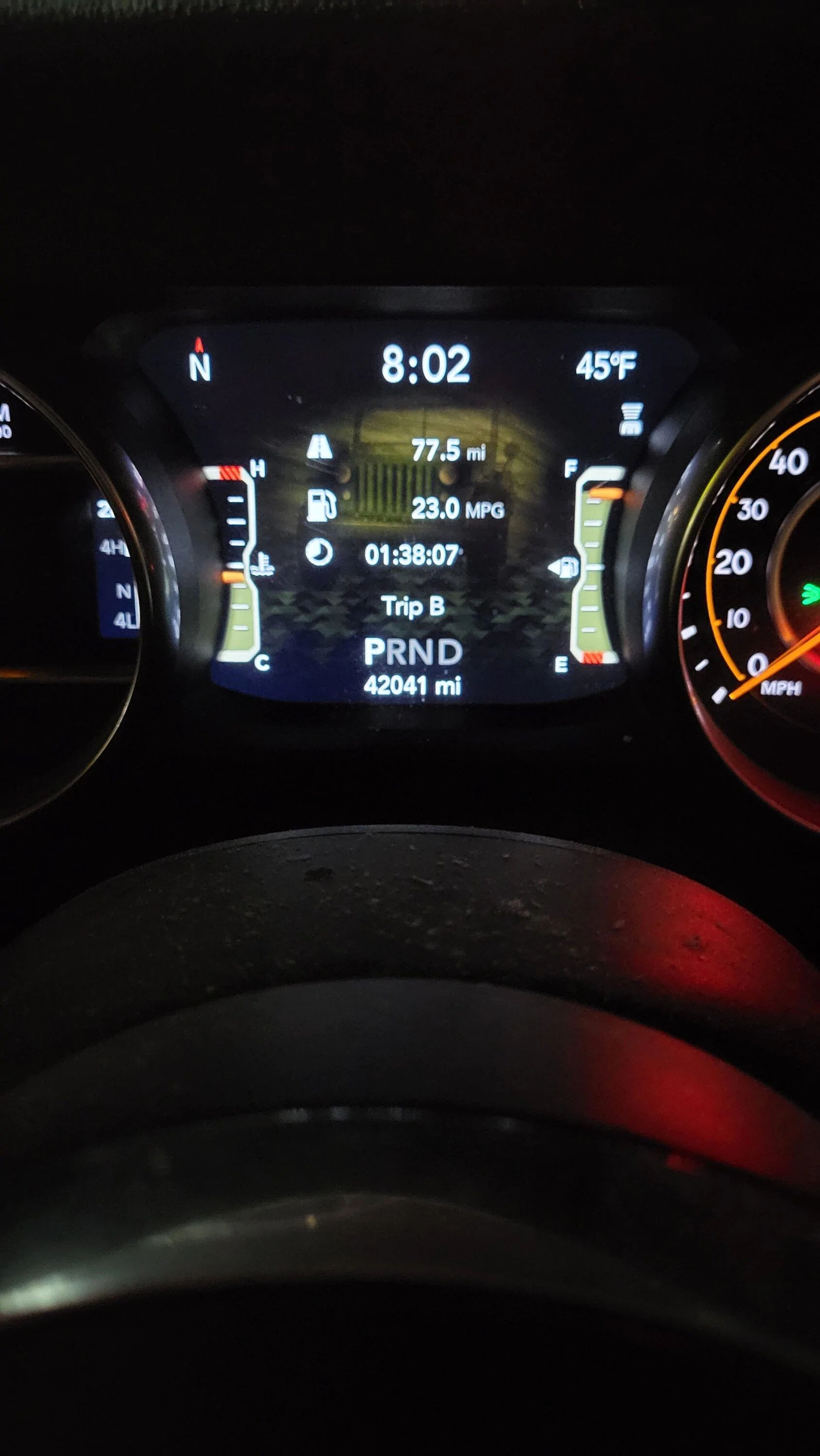 Jeep Gladiator Should I be seeing better Avg MPG 20221125_200217
